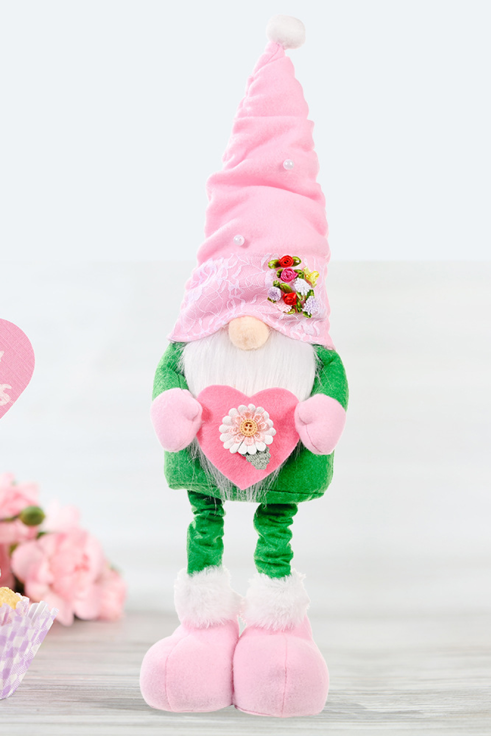 Mother's Day Pearl Decor Faceless Gnome 4