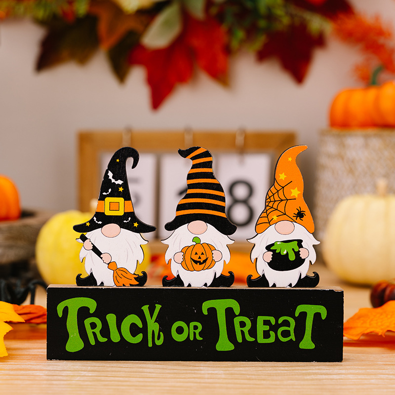 Assorted 2-Piece Halloween Element Ornaments 6