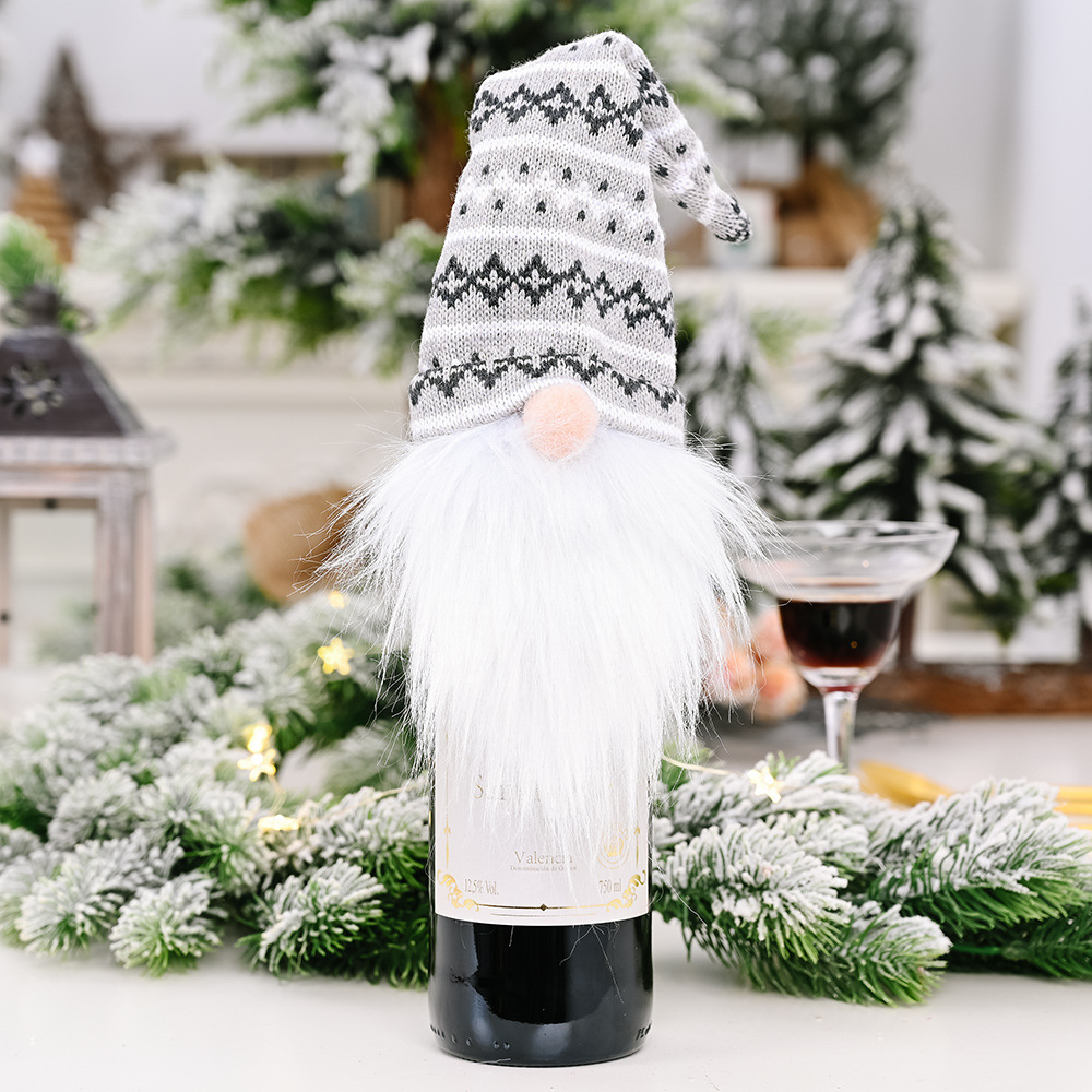 Assorted 2-Piece Wine Bottle Covers 8
