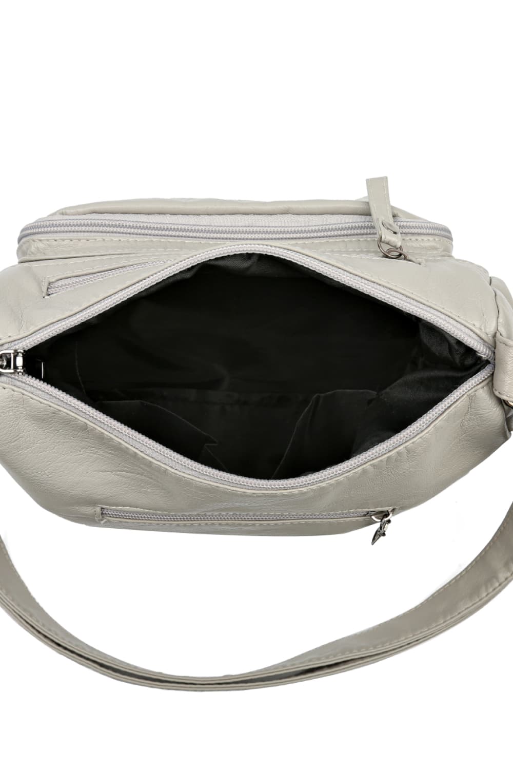 Multi-Pocket PU Leather Crossbody Bag 4