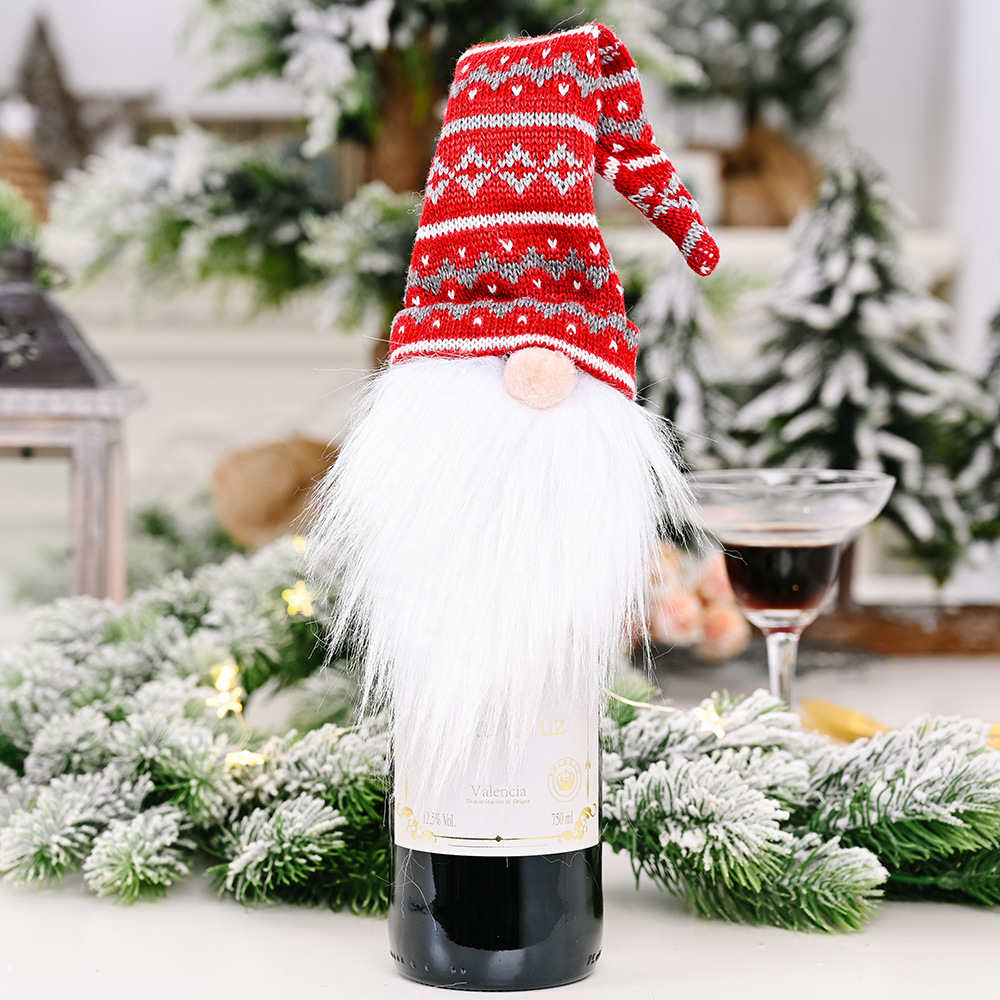 Assorted 2-Piece Wine Bottle Covers 6