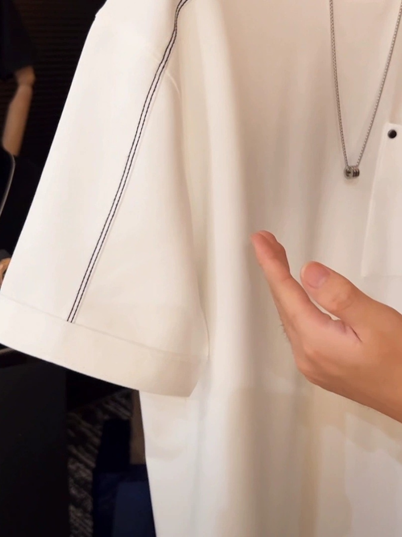 Men's Plus Size Round Neck Half Sleeve T-Shirt