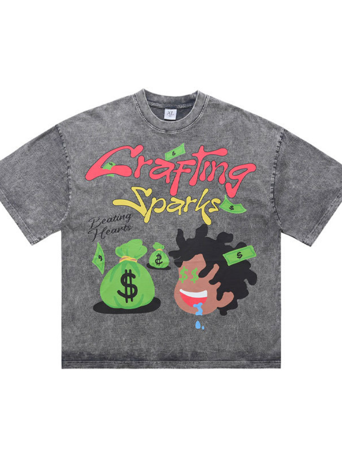 Men's Graphic Vintage Washed T-Shirt