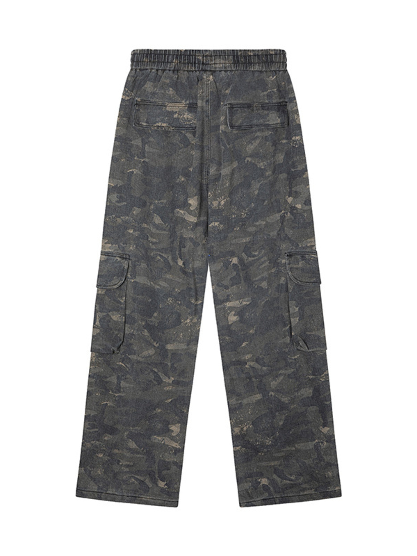 Men's Camouflage Cargo Drawstring Pants