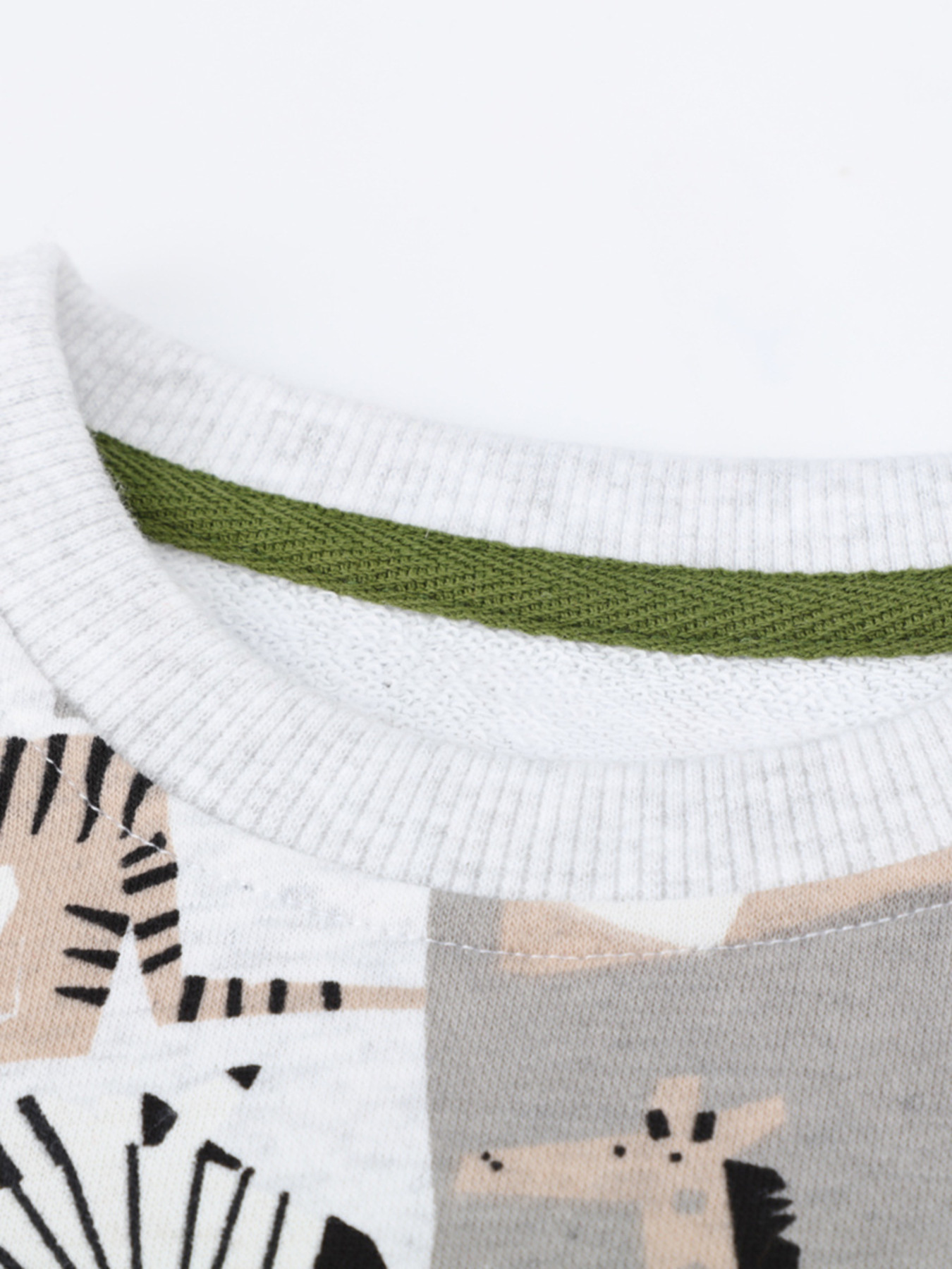 Children's Animal Print Top and Pants Set