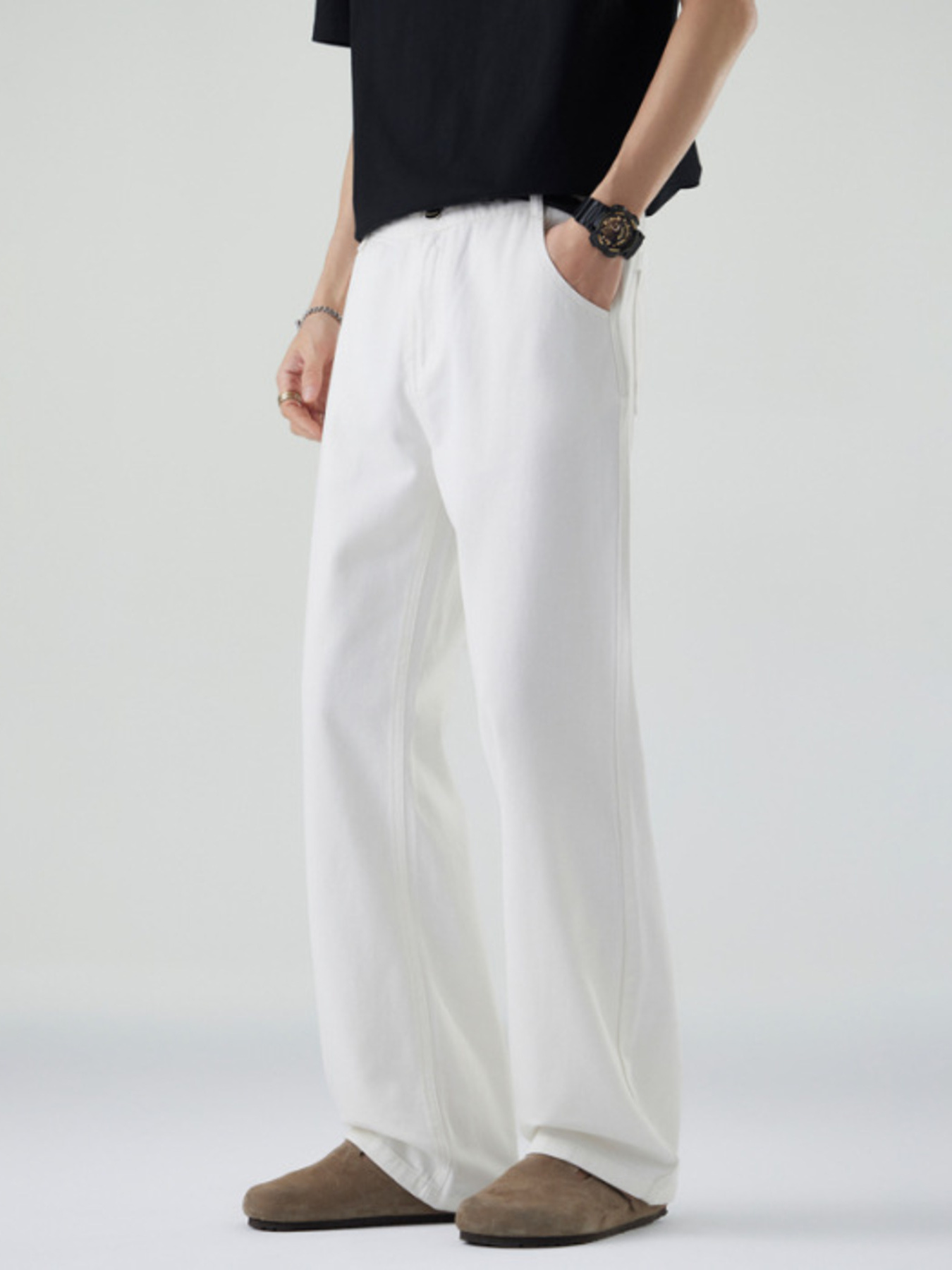 Men's Relaxed Fit Straight Leg Jeans