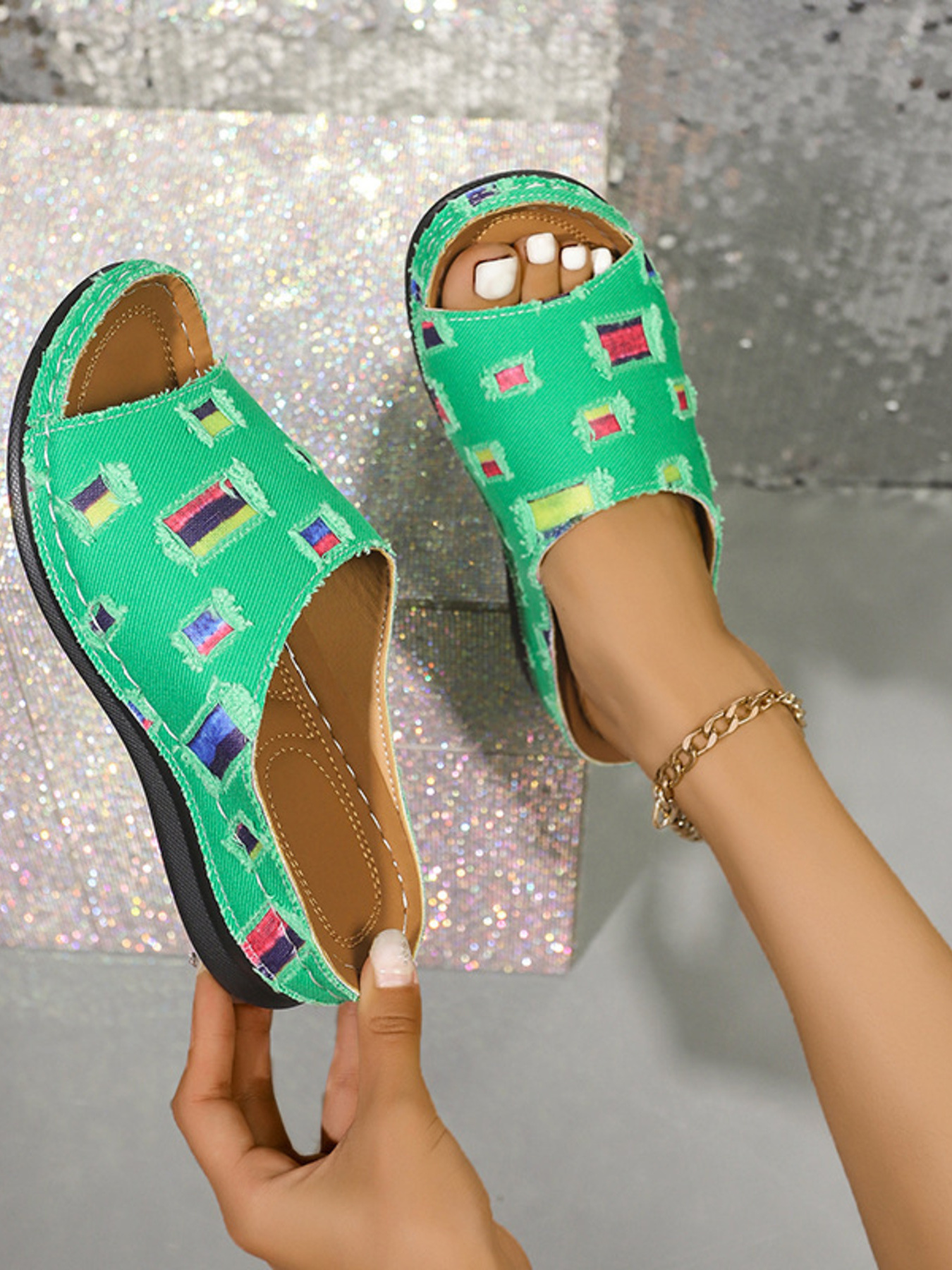 Hollow Out Comfort Sandals