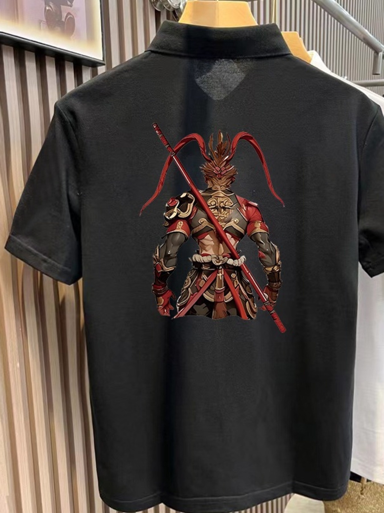 Men's Plus Size Button Detail Short Sleeve Polo