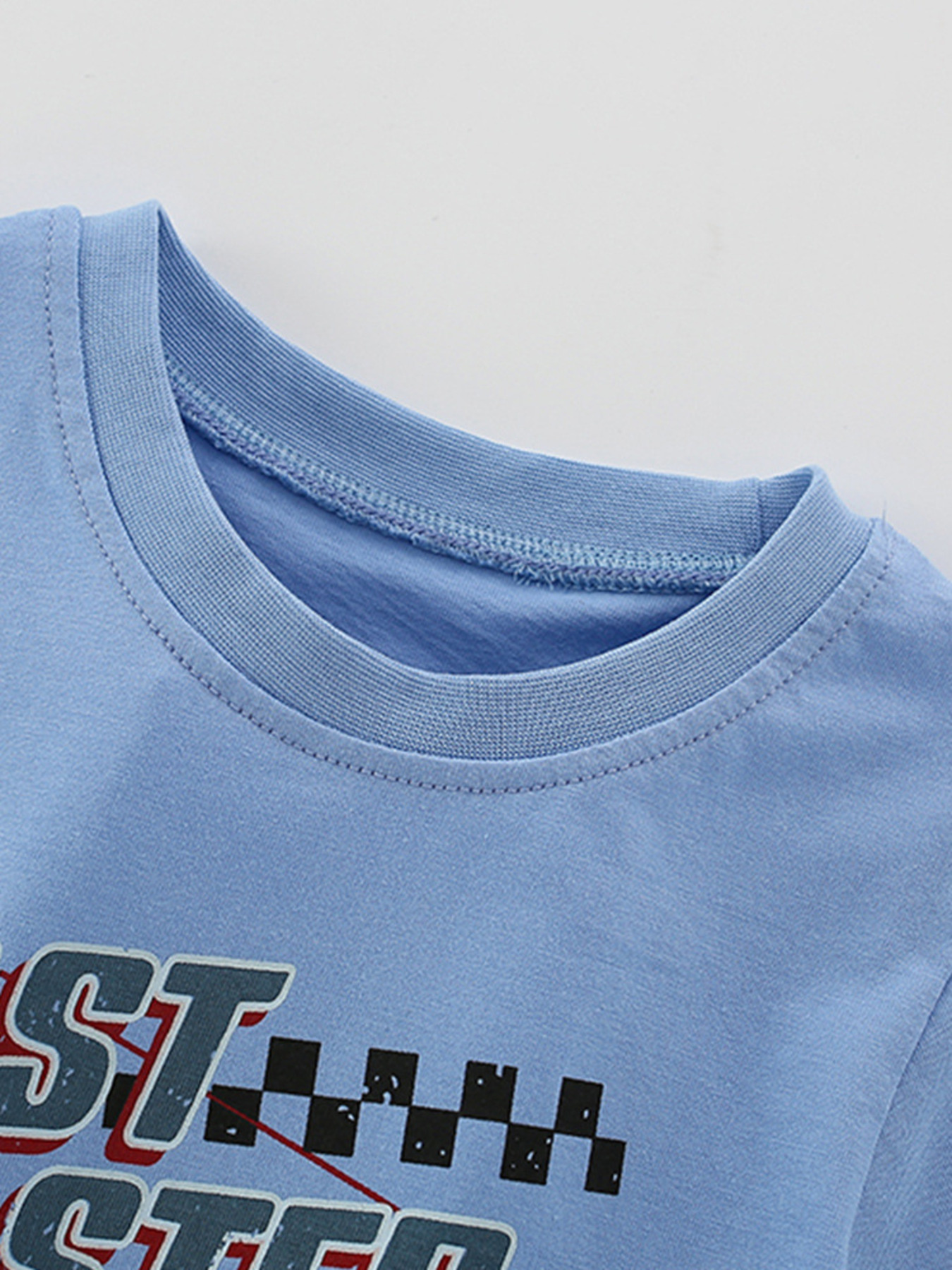 Children's Graphic Tee & Denim Shorts Set