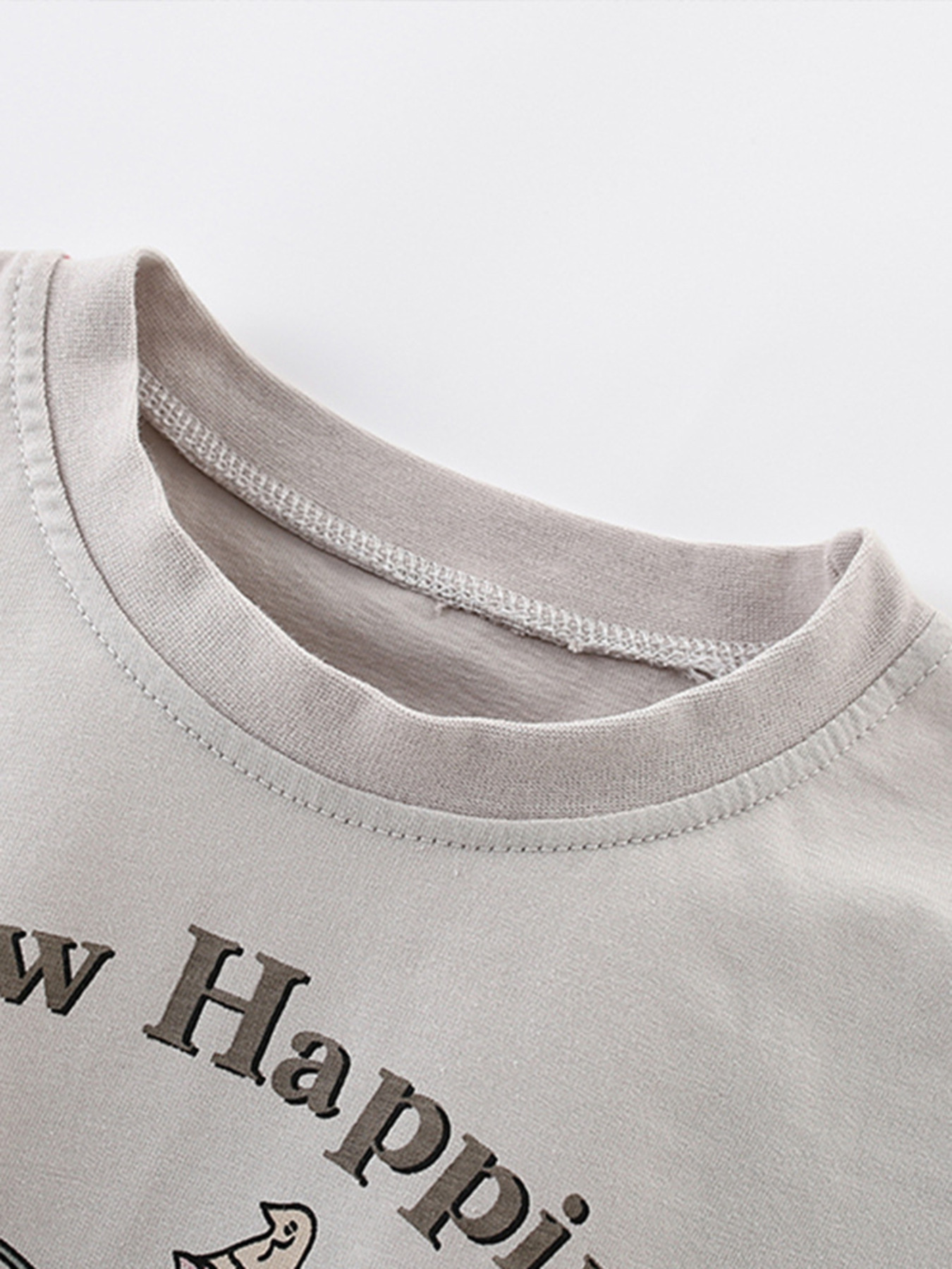 Children's Cartoon Graphic Short Sleeve T-Shirt