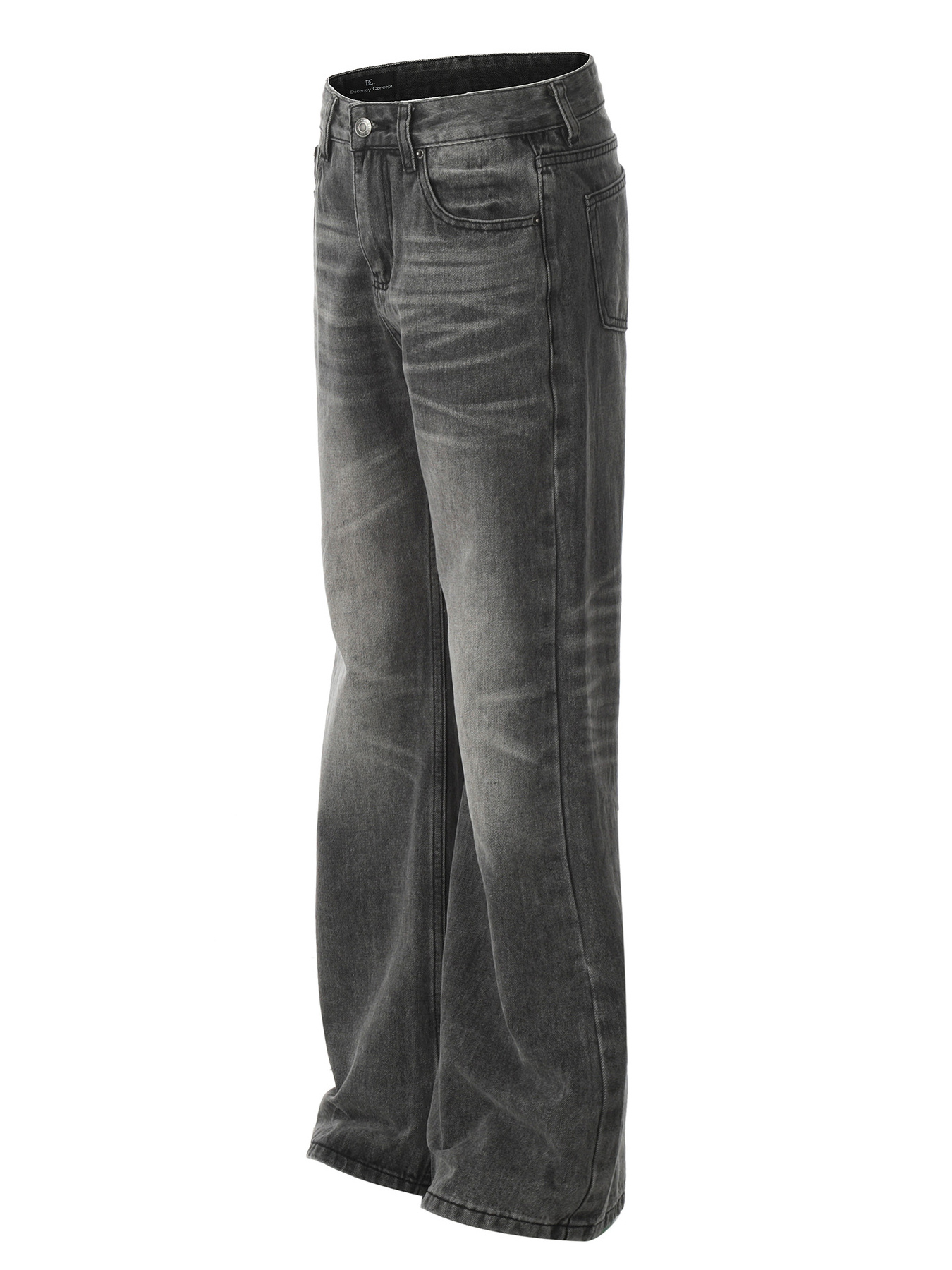 Men's Vintage Washed Straight Leg Jeans
