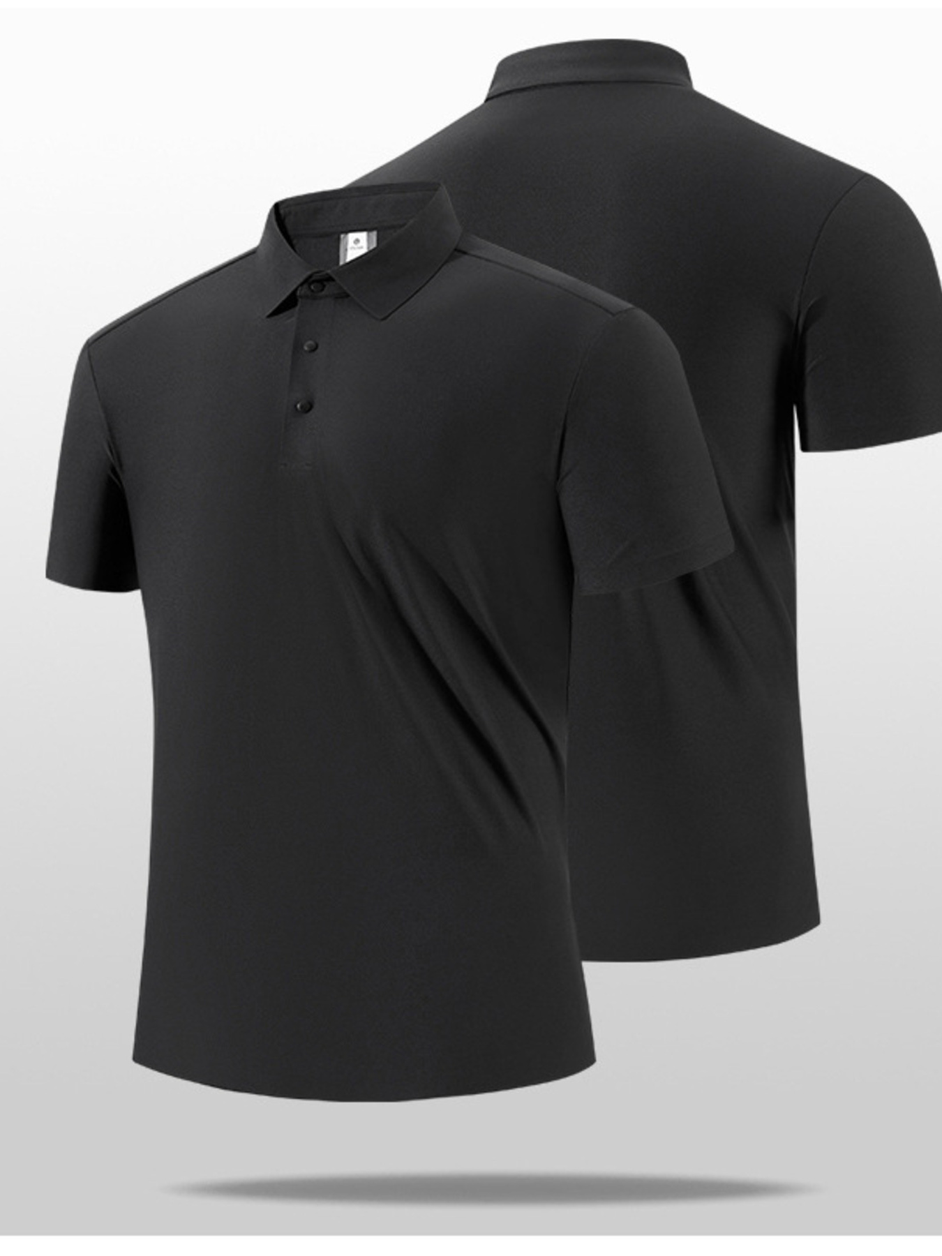 Men's Plus Size Short Sleeve Classic Polo