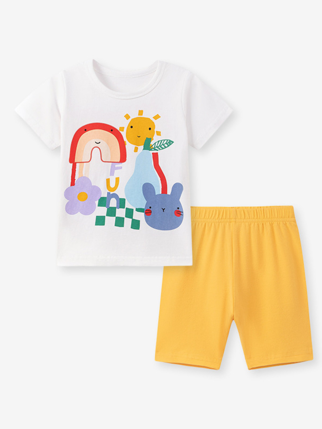 Children's Graphic Tee & Shorts Set