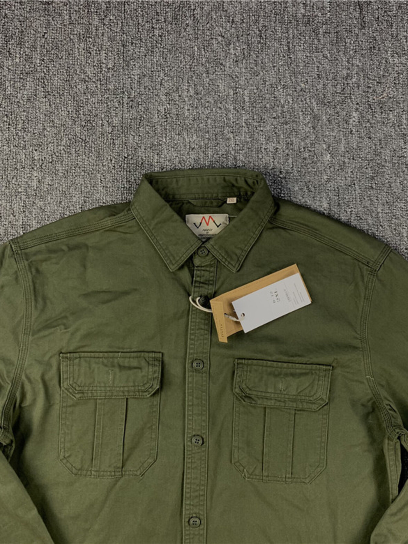 Men's Plus Size Button Up Long Sleeve Shirt