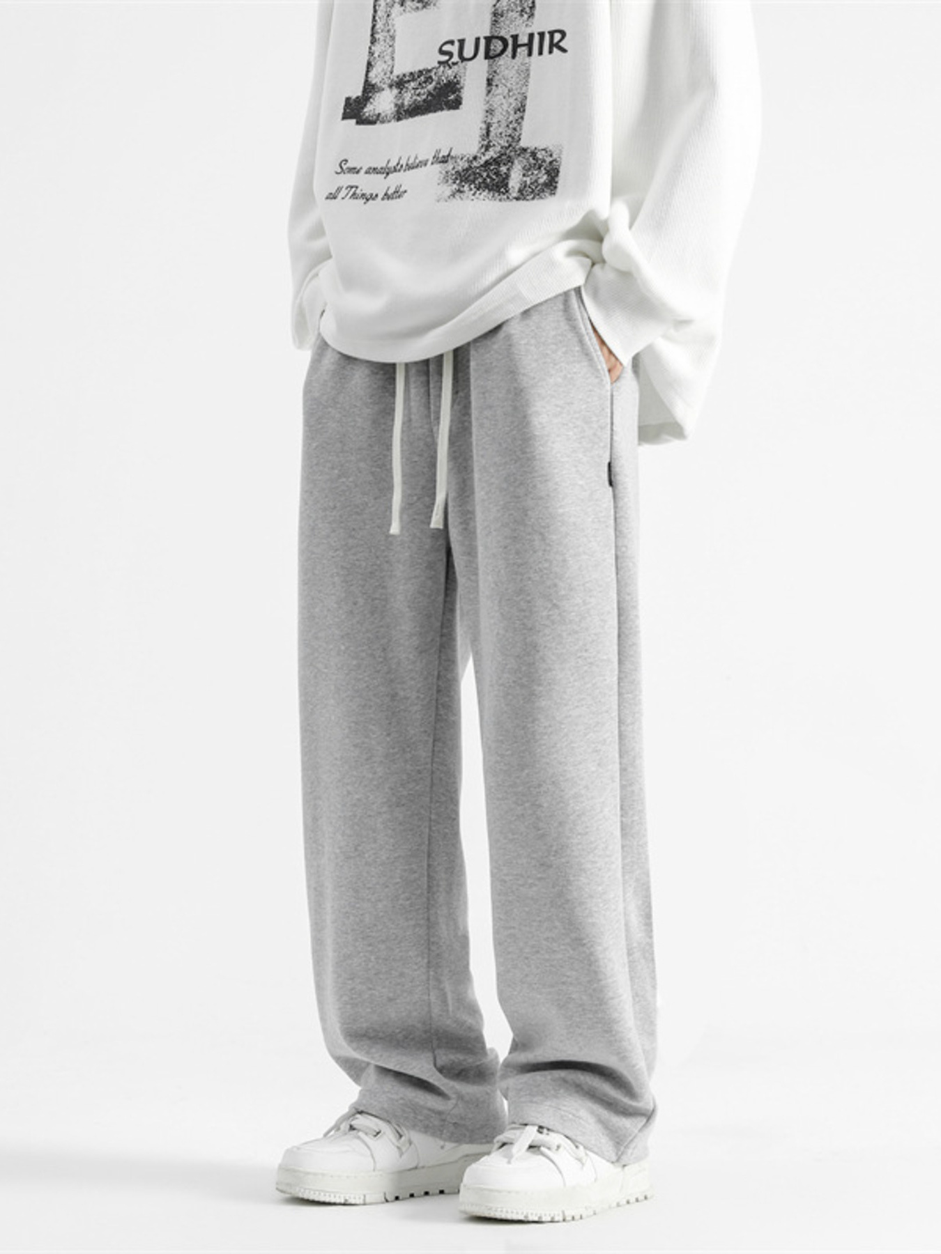 Men's Full Size Casual Loose Fit Sweatpants Plus Size