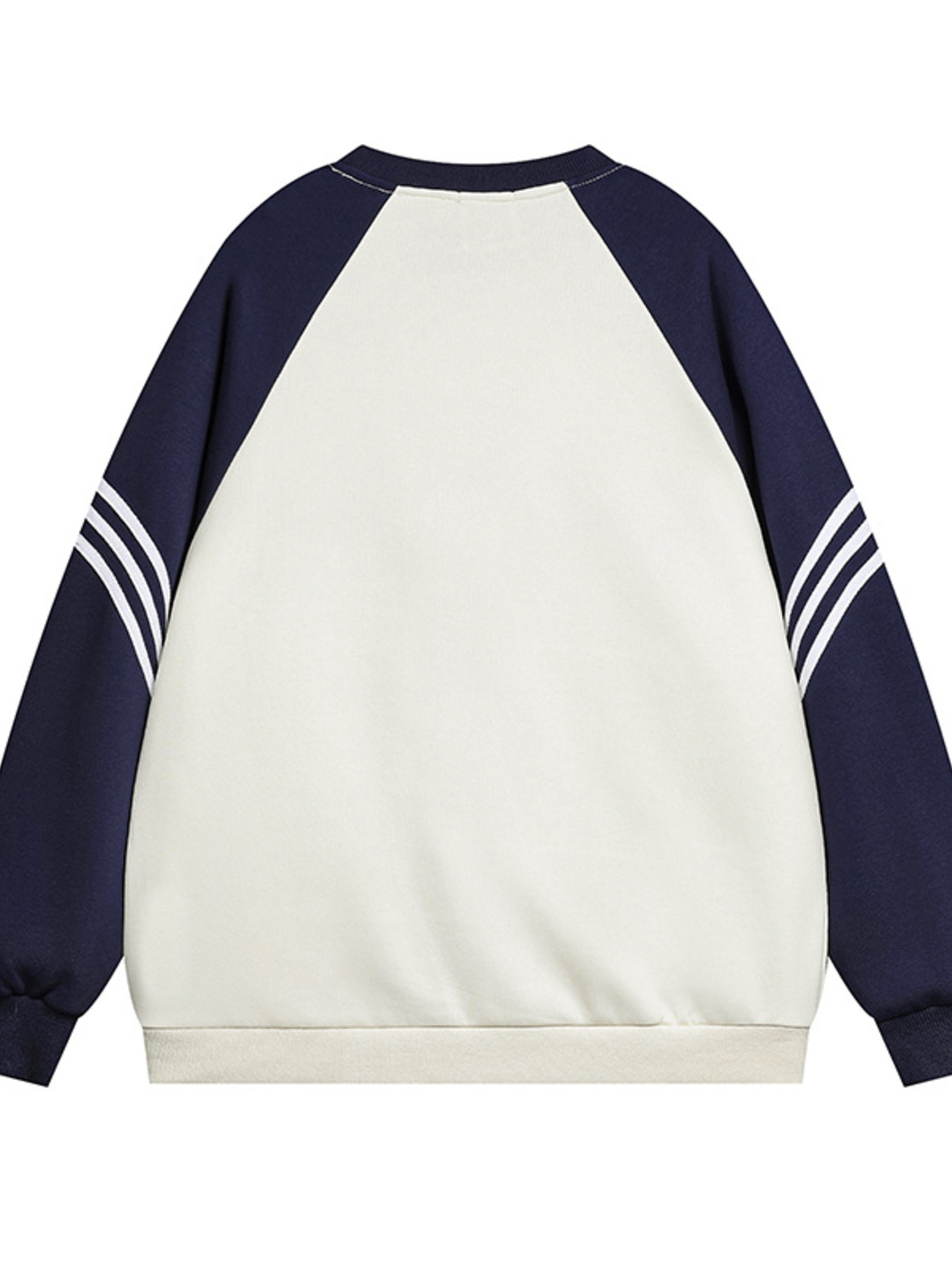 Men's Contrast Raglan Sleeve Sweatshirt