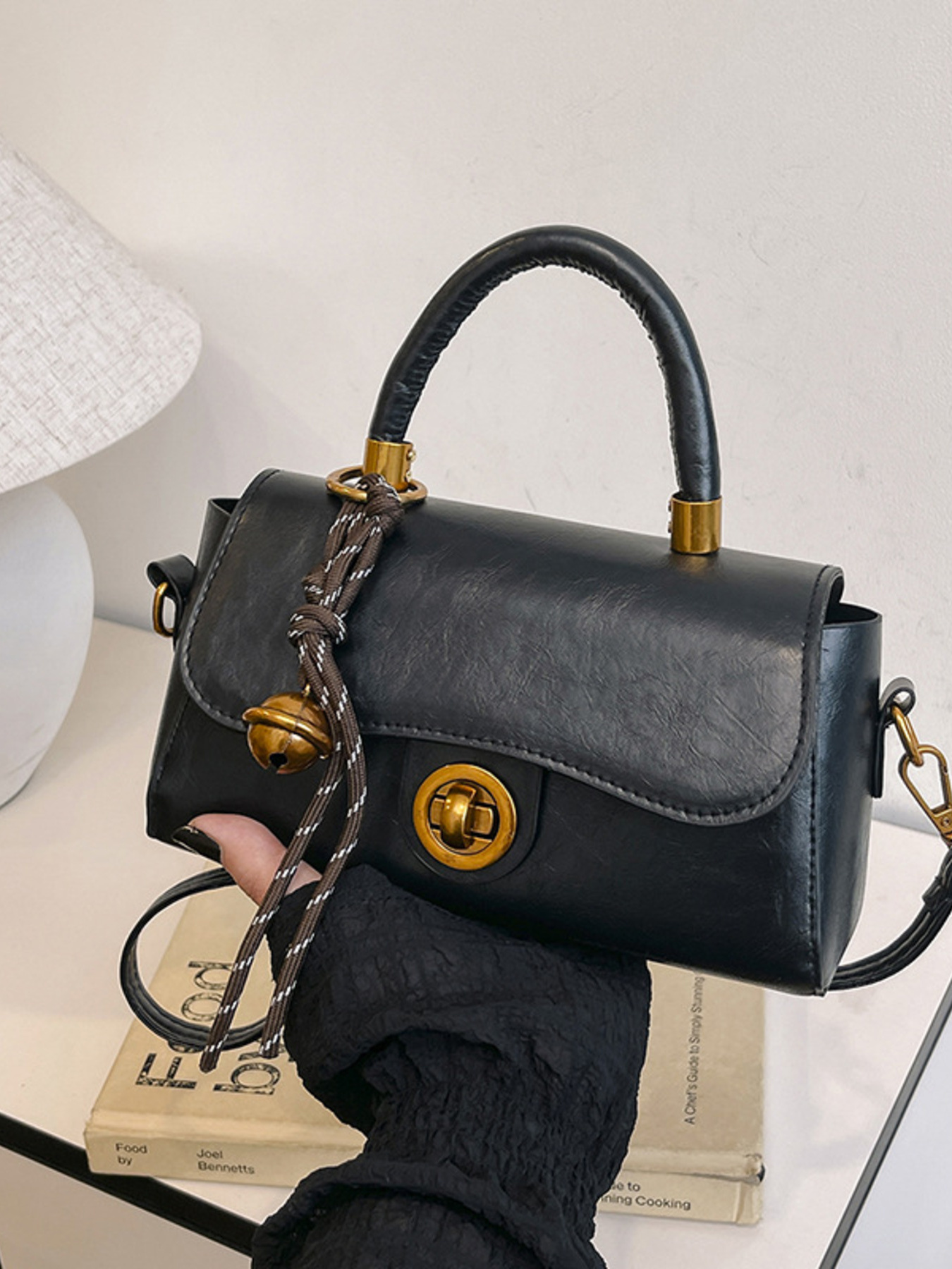 Top Handle Crossbody Bag