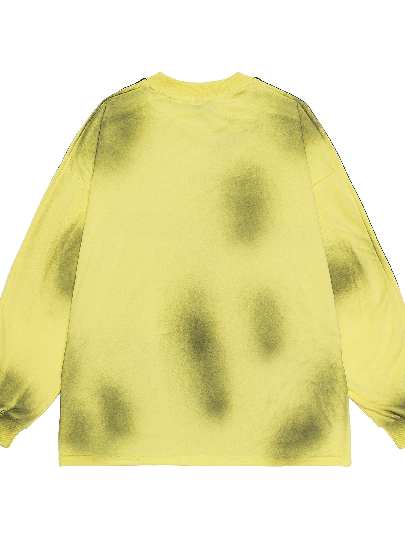 Men's Striped Long Sleeve Crewneck Sweatshirt