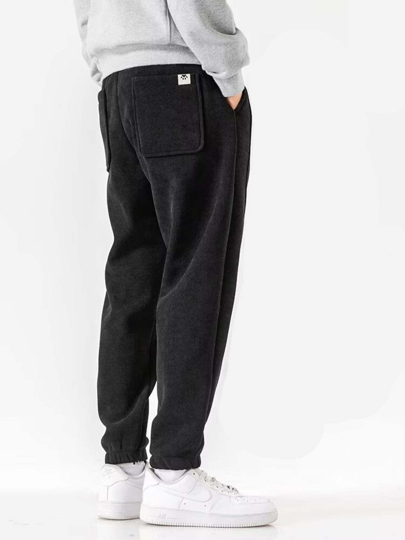 Men's Plus Size Drawstring Loose Fit Joggers