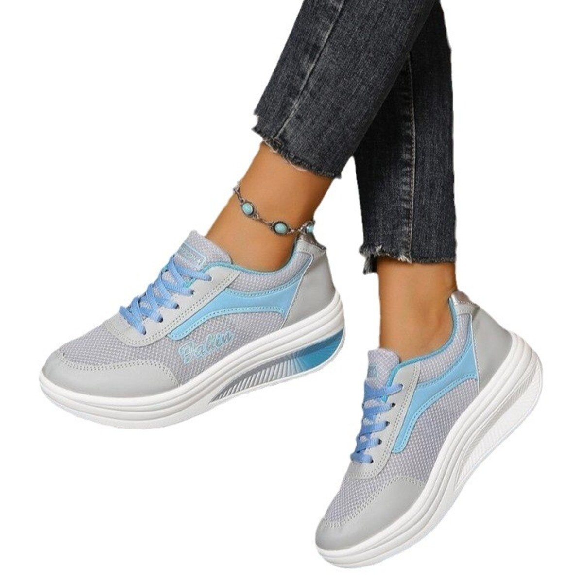 Round Toe Platform Athletic