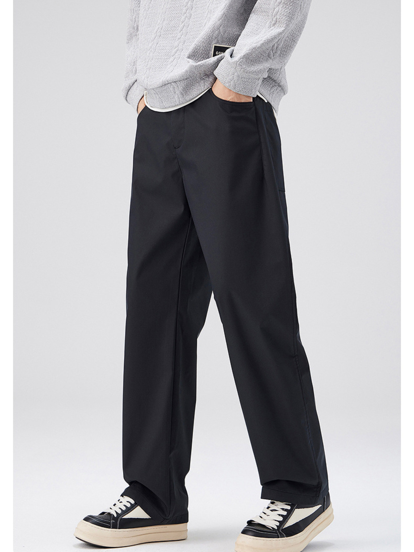 Men's Full Size Loose Fit Casual Pants Plus Size