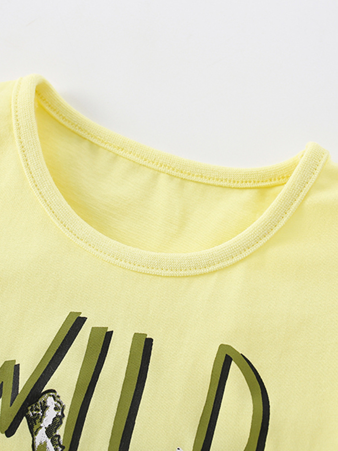 Children's Wild Crocodile Graphic Short Sleeve T-Shirt