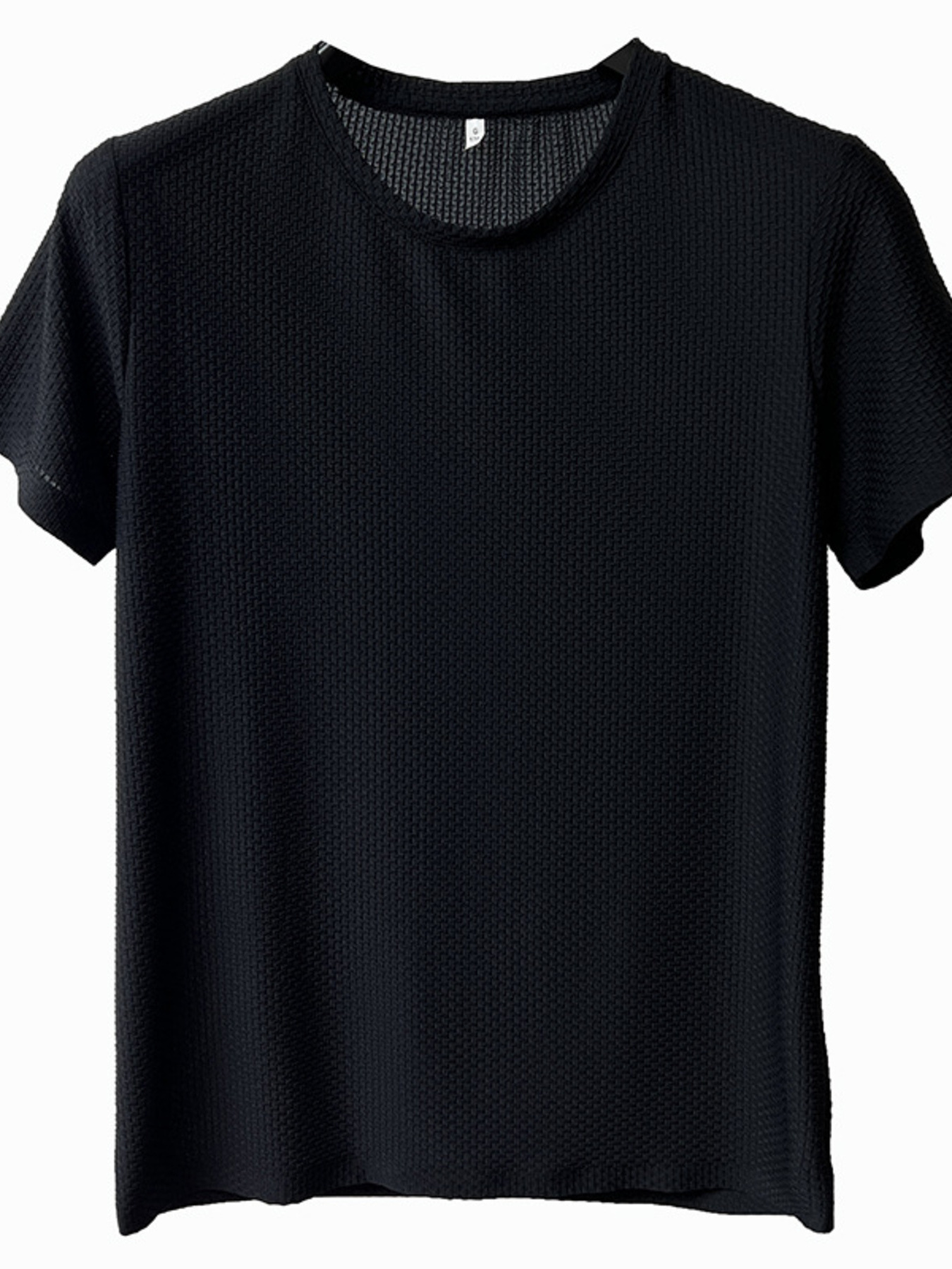 Men's Plus Size Round Neck Short Sleeve T-Shirt