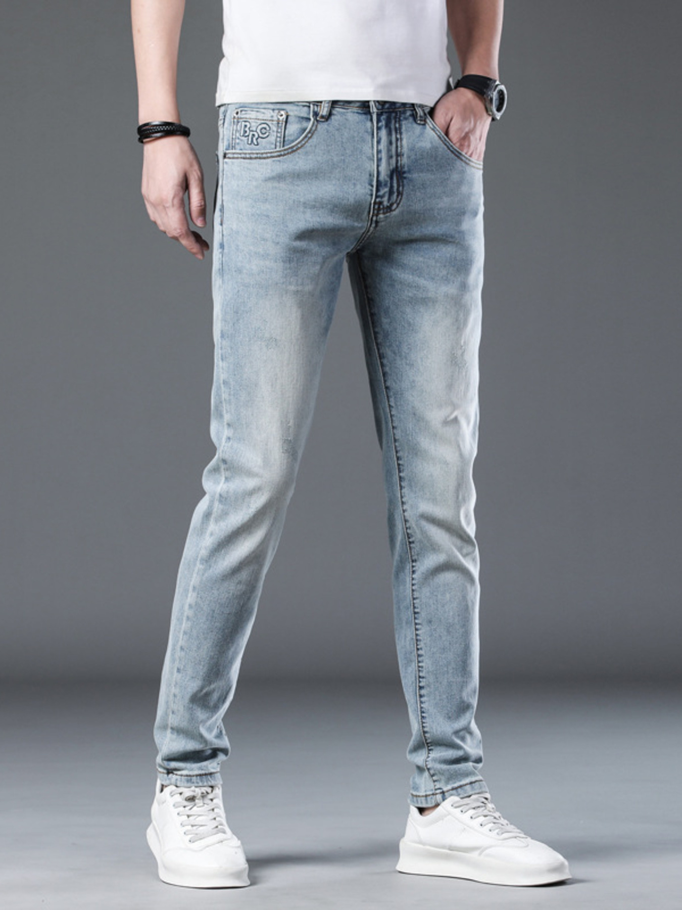 Men's Wash Slim Fit Jeans