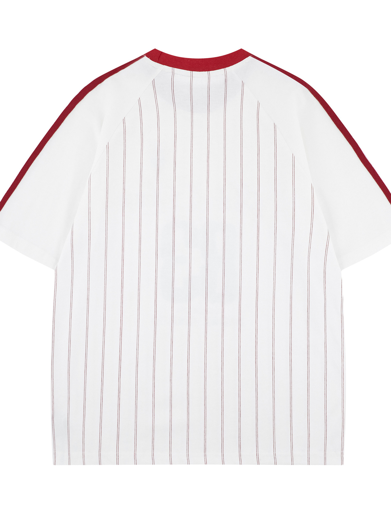 Men's Number 83 Striped Baseball T-Shirt
