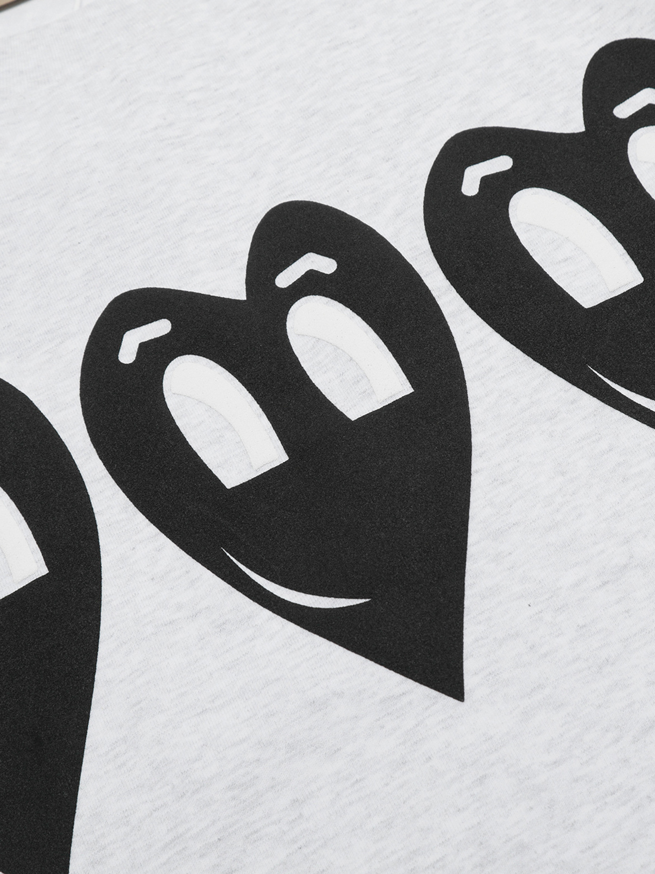 Men's Heart Round Neck Short Sleeve T-Shirt