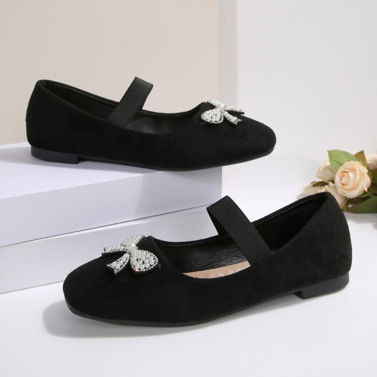 Square Toe Flats Slip-Ons