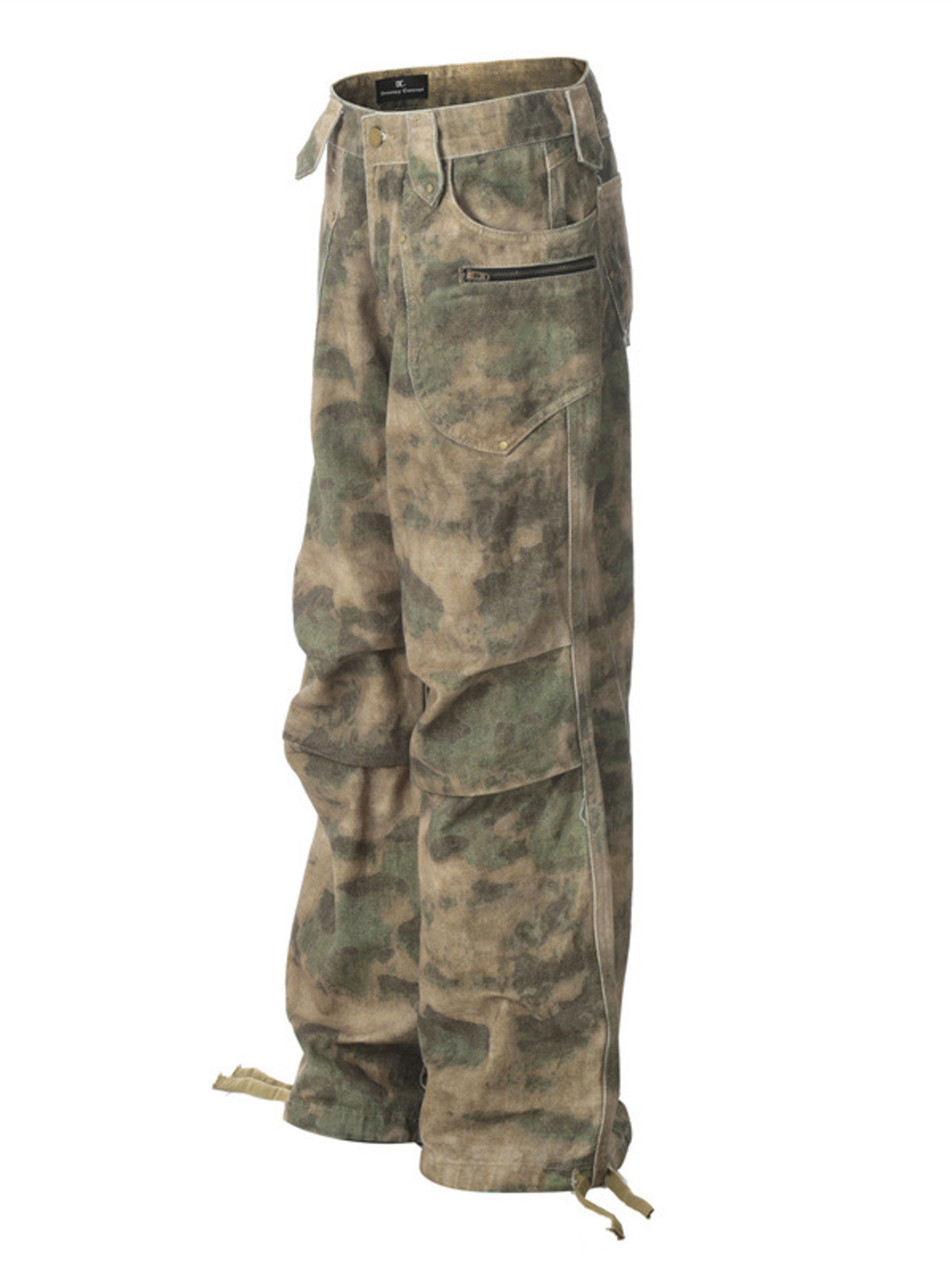 Men's Camouflage Wide Leg Pants