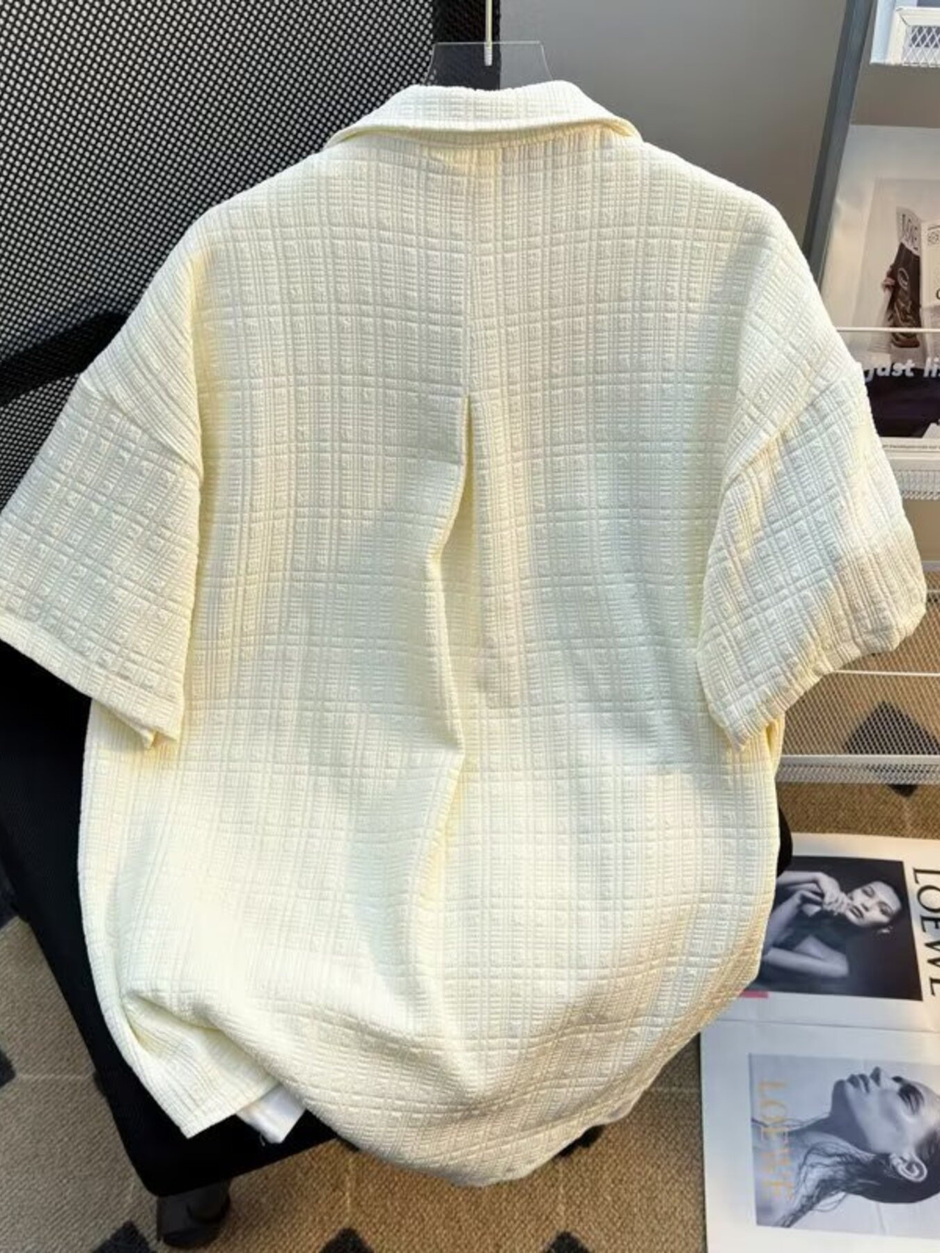 Men's Full Size Casual Short Sleeve Shirt Plus Size