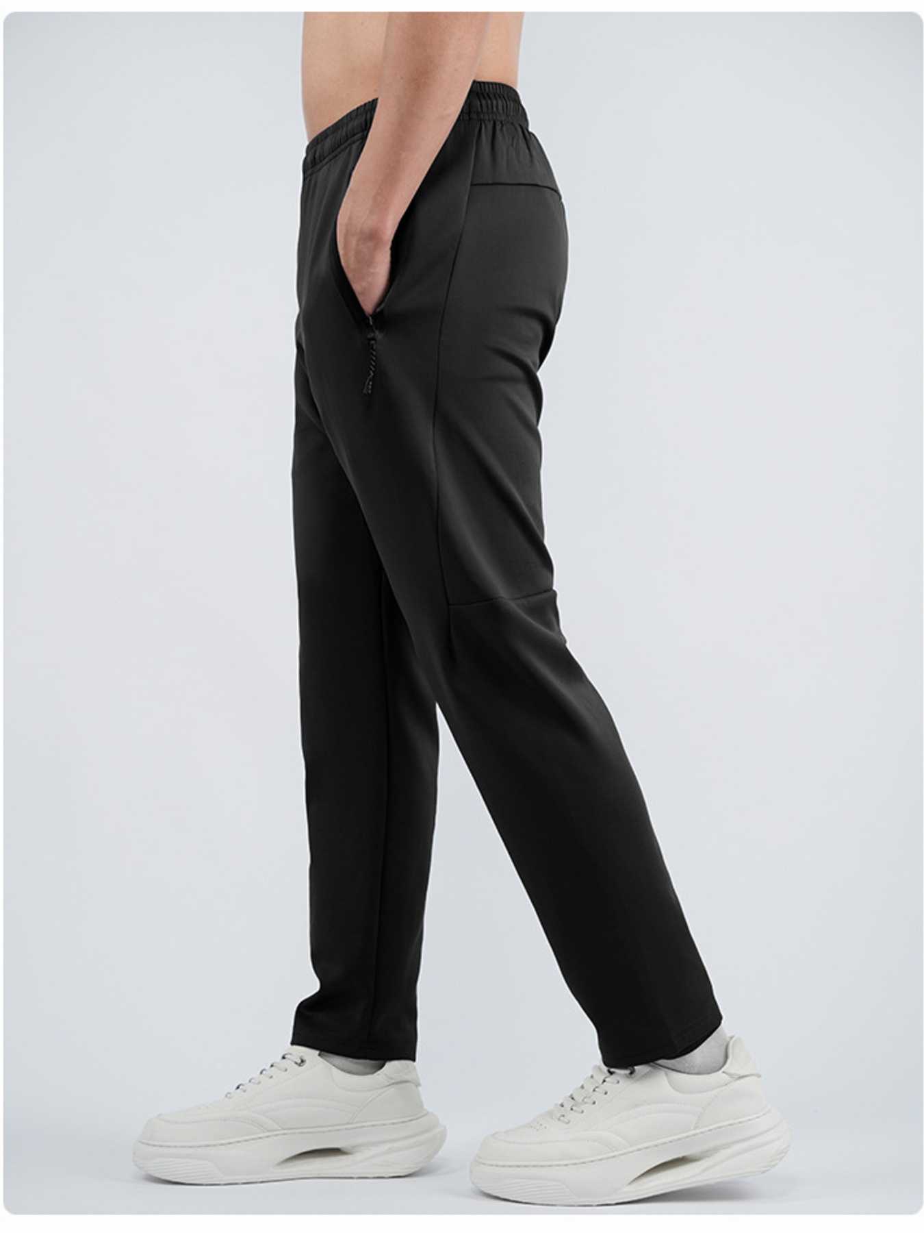 Men's Plus Size Elastic Waist Active Pants