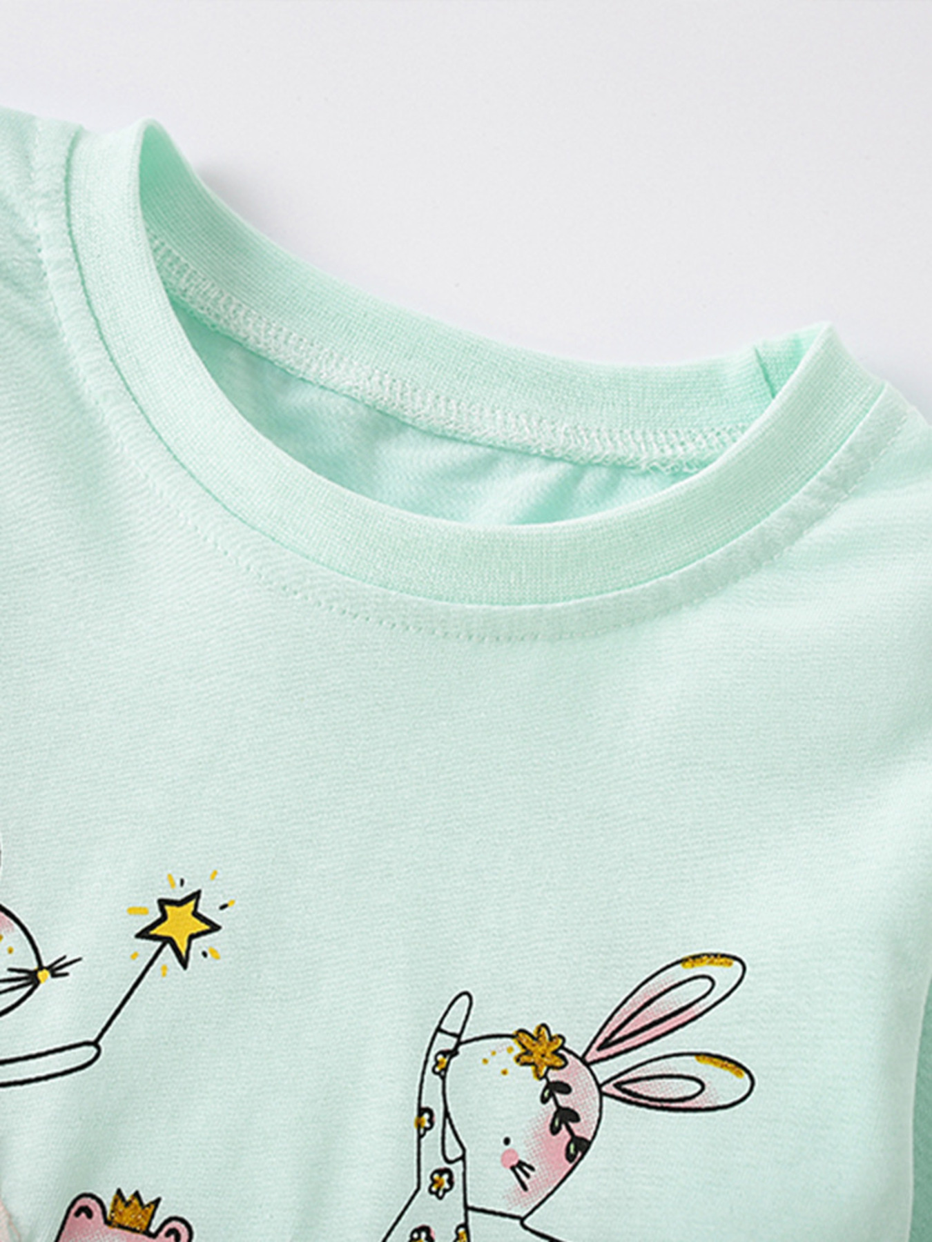 Children's Dancing Friends Long Sleeve Top and Pants Set