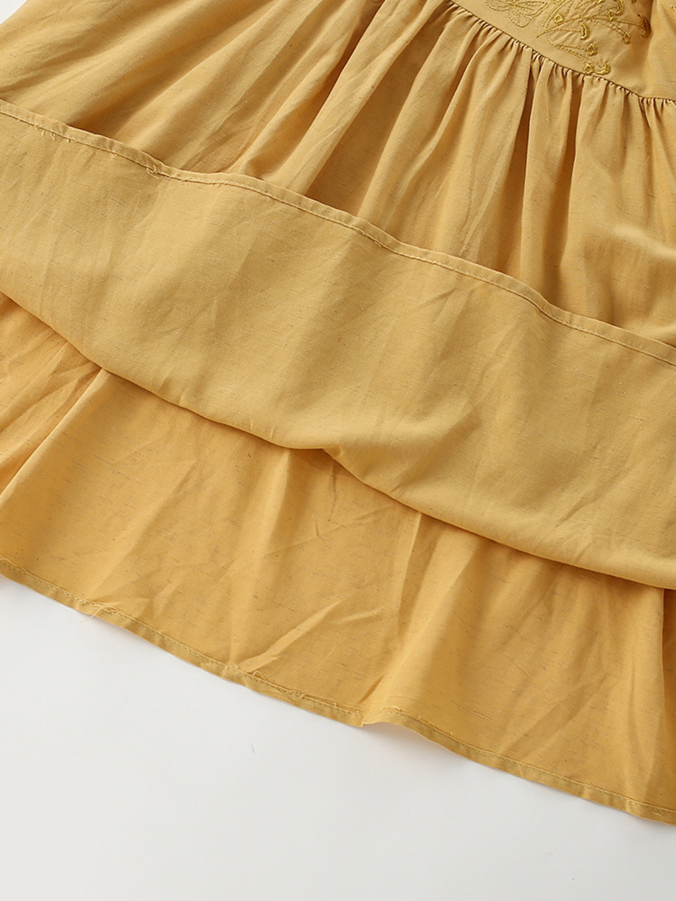 Children's Lace Detail Embroidered Dress 4