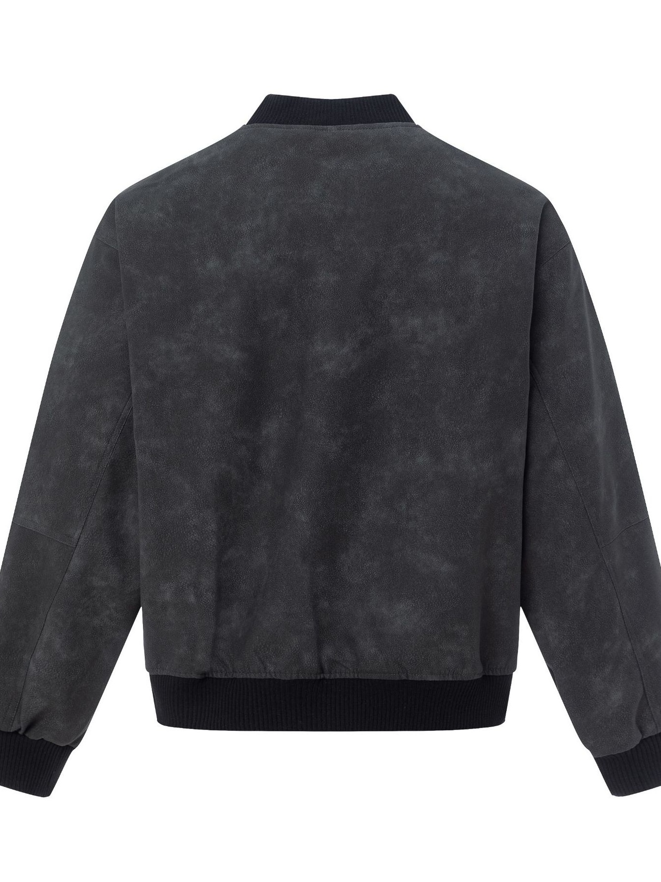 Men's Zip Up Letter Graphic Bomber Jacket