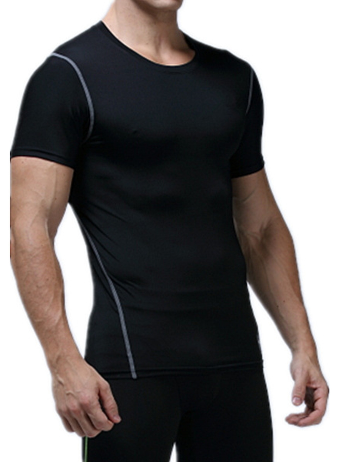 Men's Performance Moisture-Wicking Athletic T-Shirt