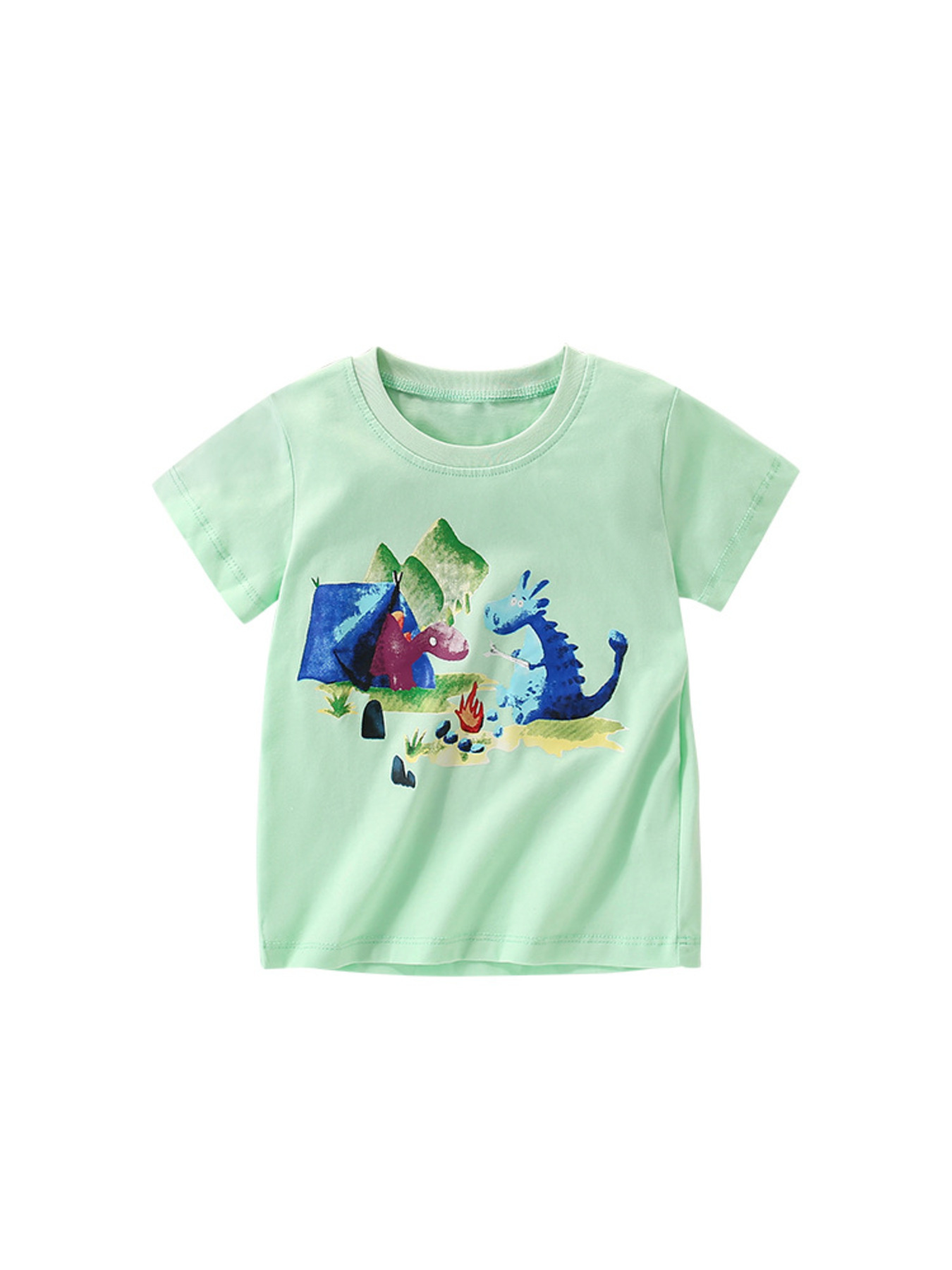 Children's Graphic Round Neck Tee