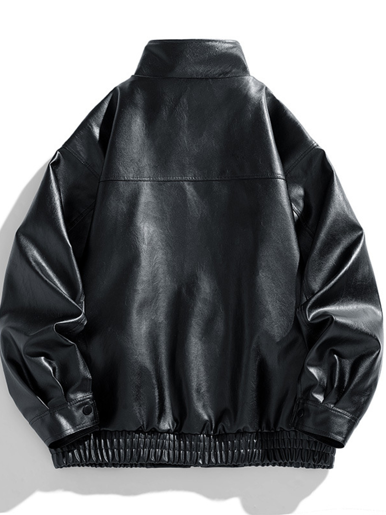 Men's Plus Size Urban Style Faux Leather Jacket