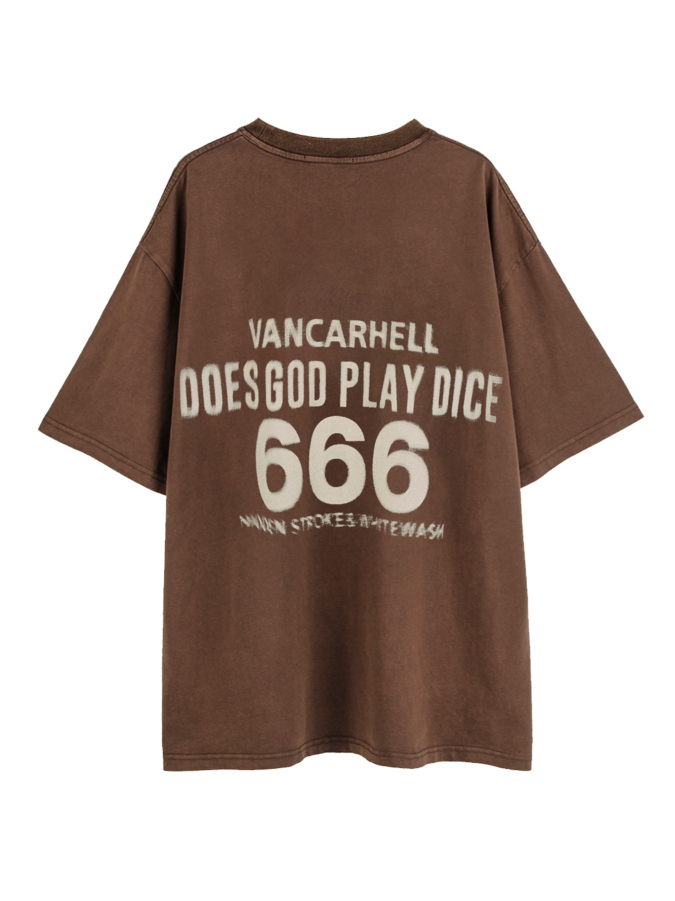 Men's Oversized Graphic Round Neck T-Shirt