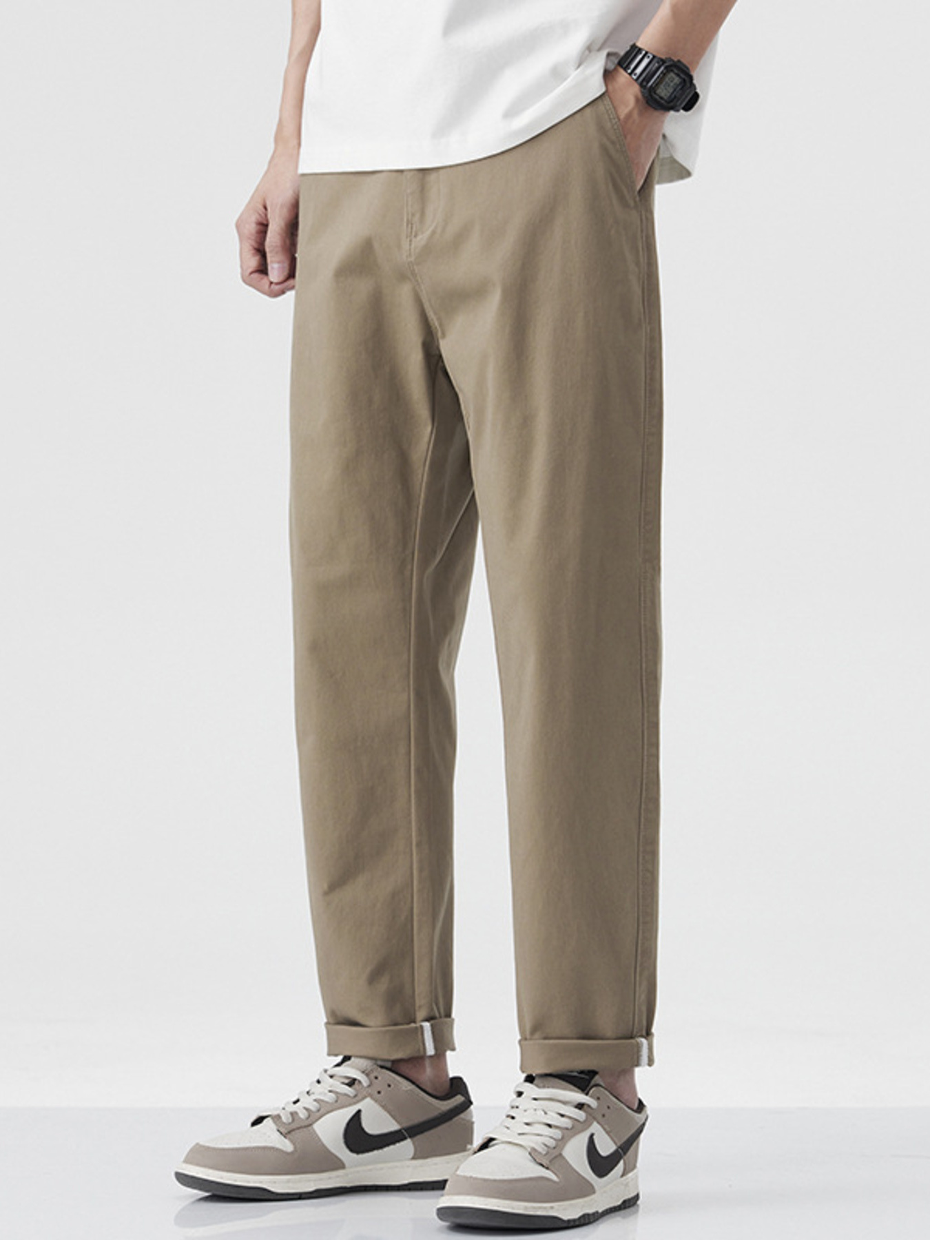 Men's Straight Leg Casual Pants