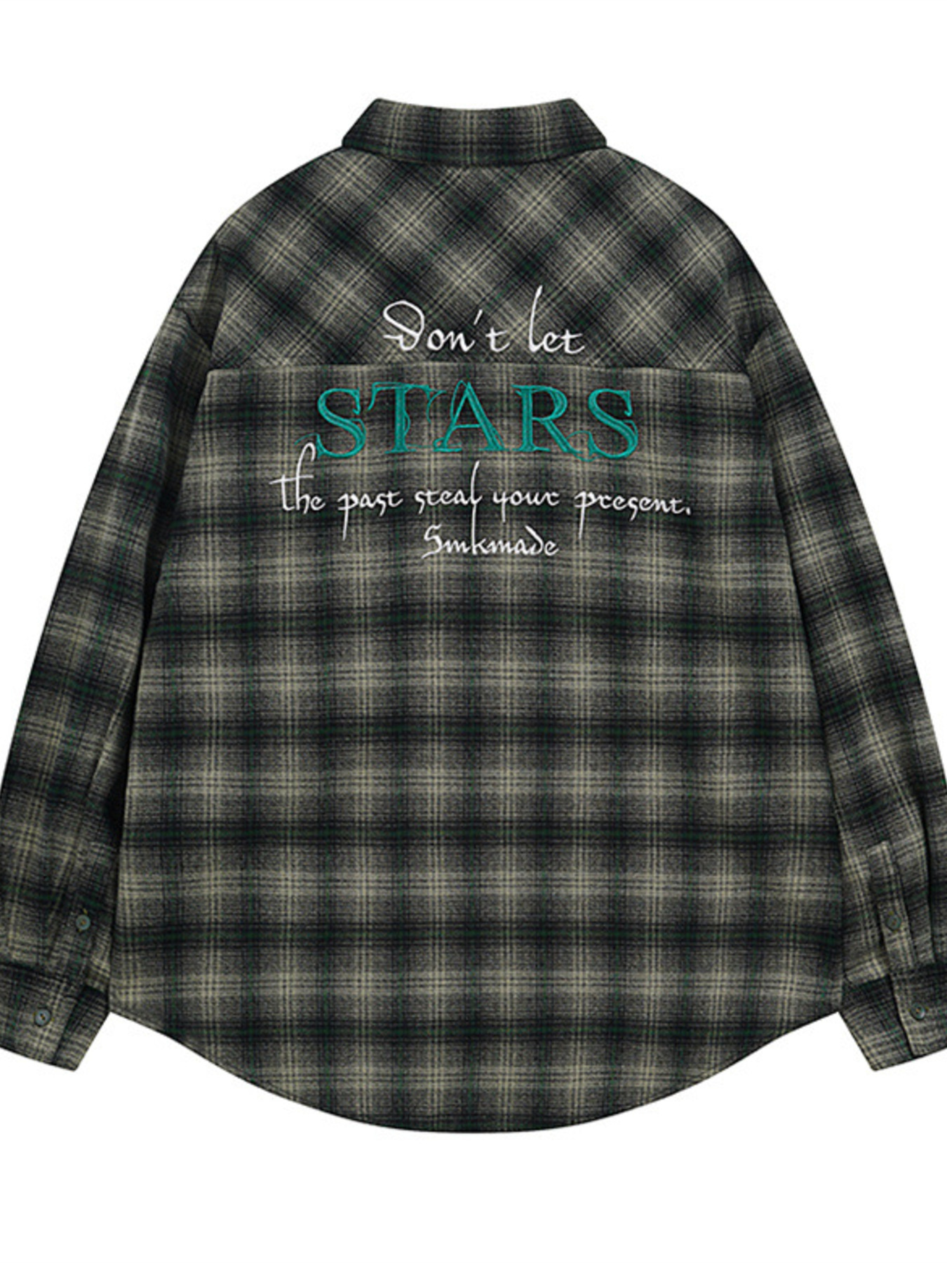 Men's Plaid Button Up Long Sleeve Shirt