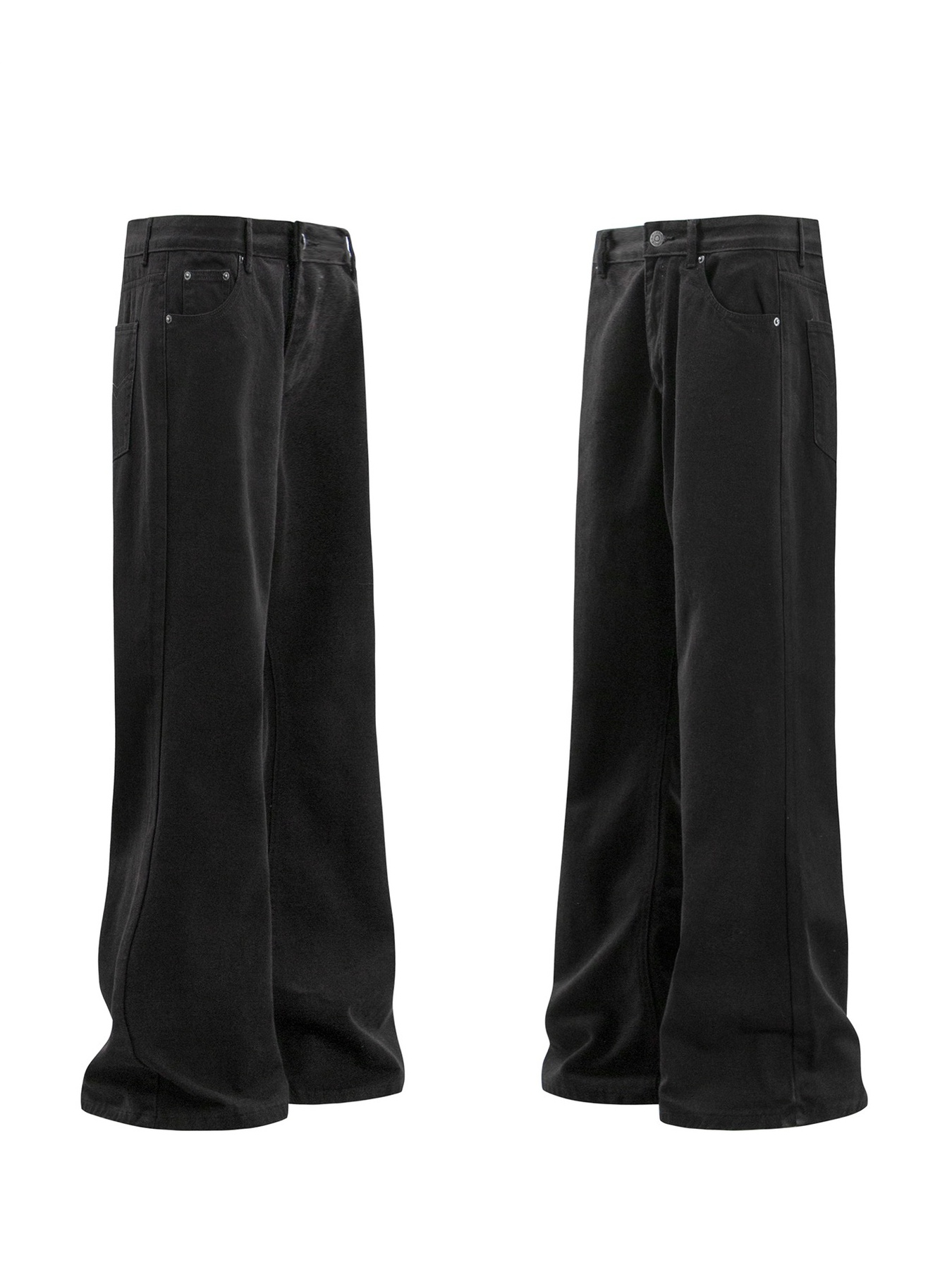 Men's Wide Leg Relaxed Fit Jeans