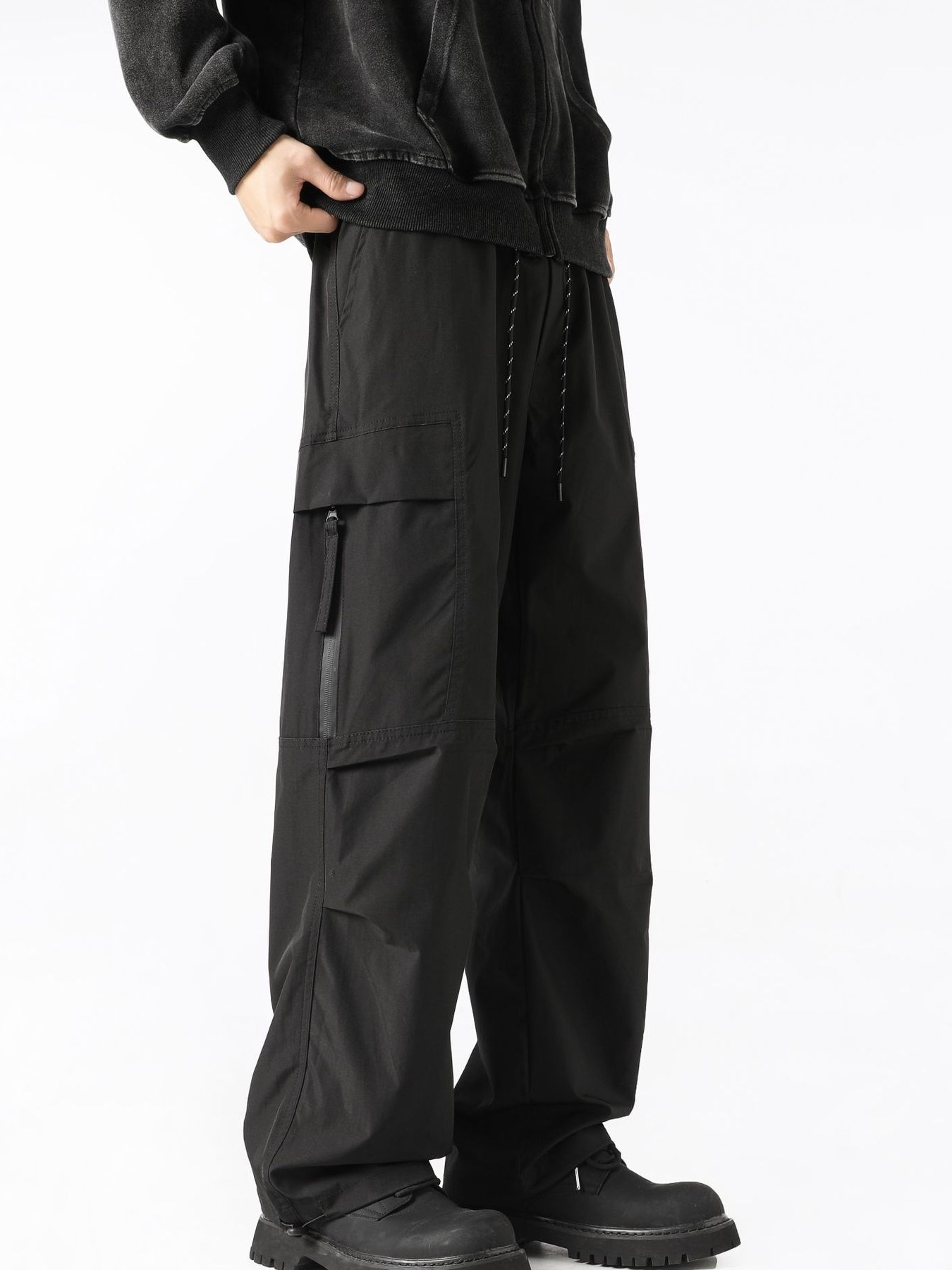 Men's Plus Size Loose Fit Cargo Pants