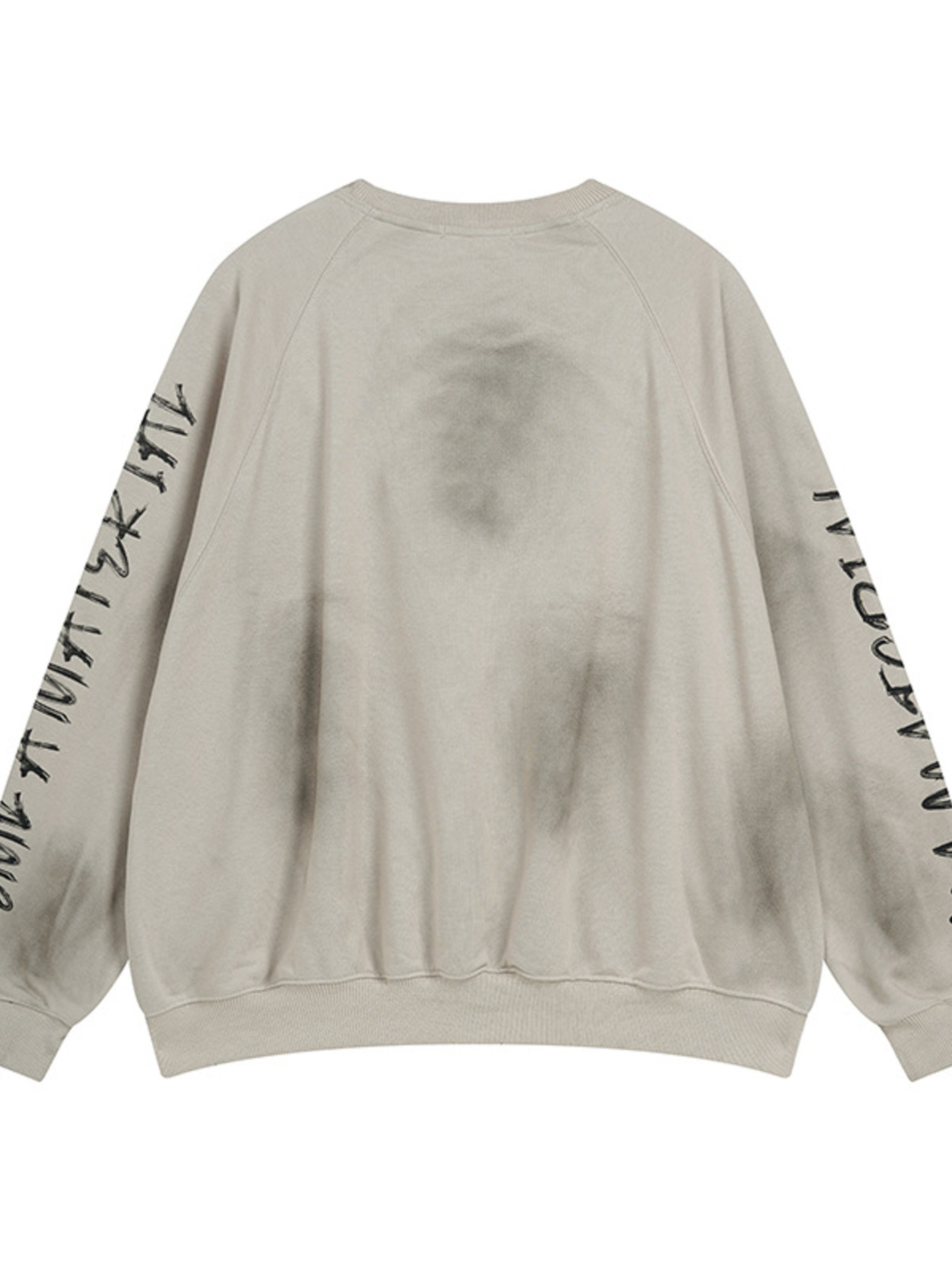 Men's Oversized Tie-Dye Long Sleeve Sweatshirt