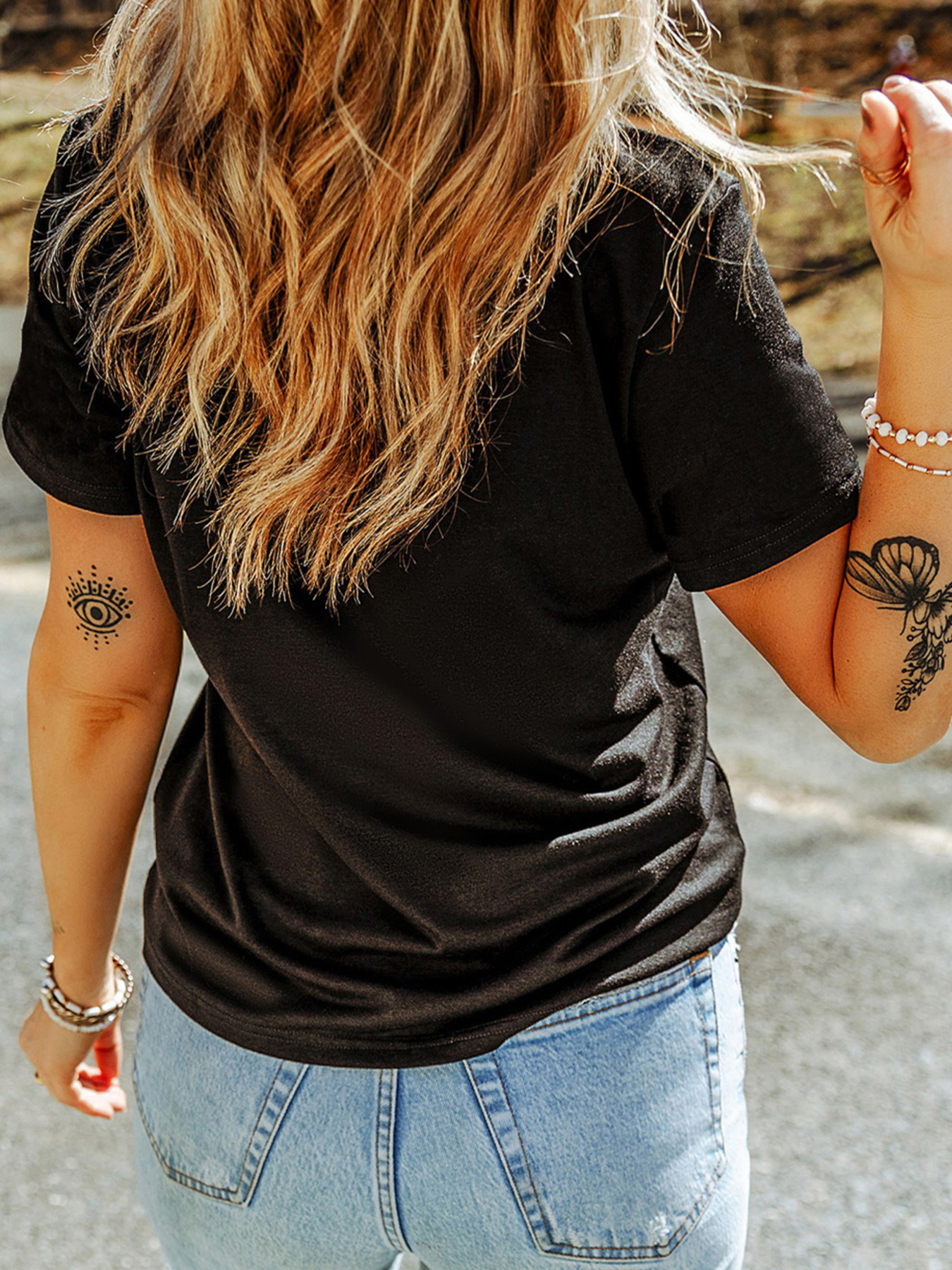 Chenille Pumpkin Patched Playful Halloween T Shirt