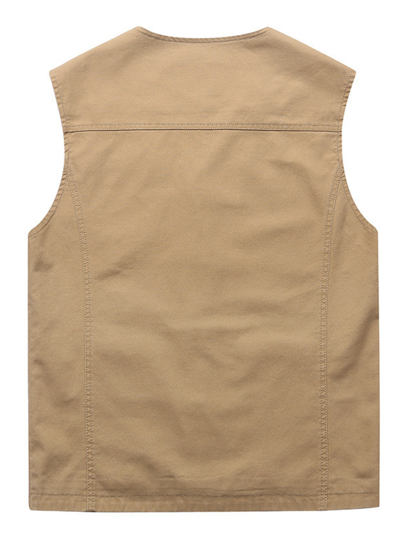 Men's Plus Size Button Up Vest