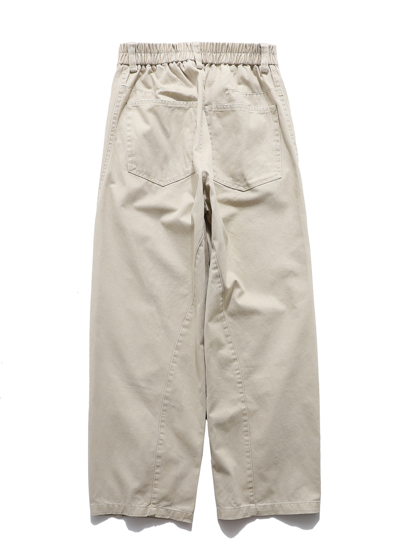 Men's High-Waisted Wide Leg Pants