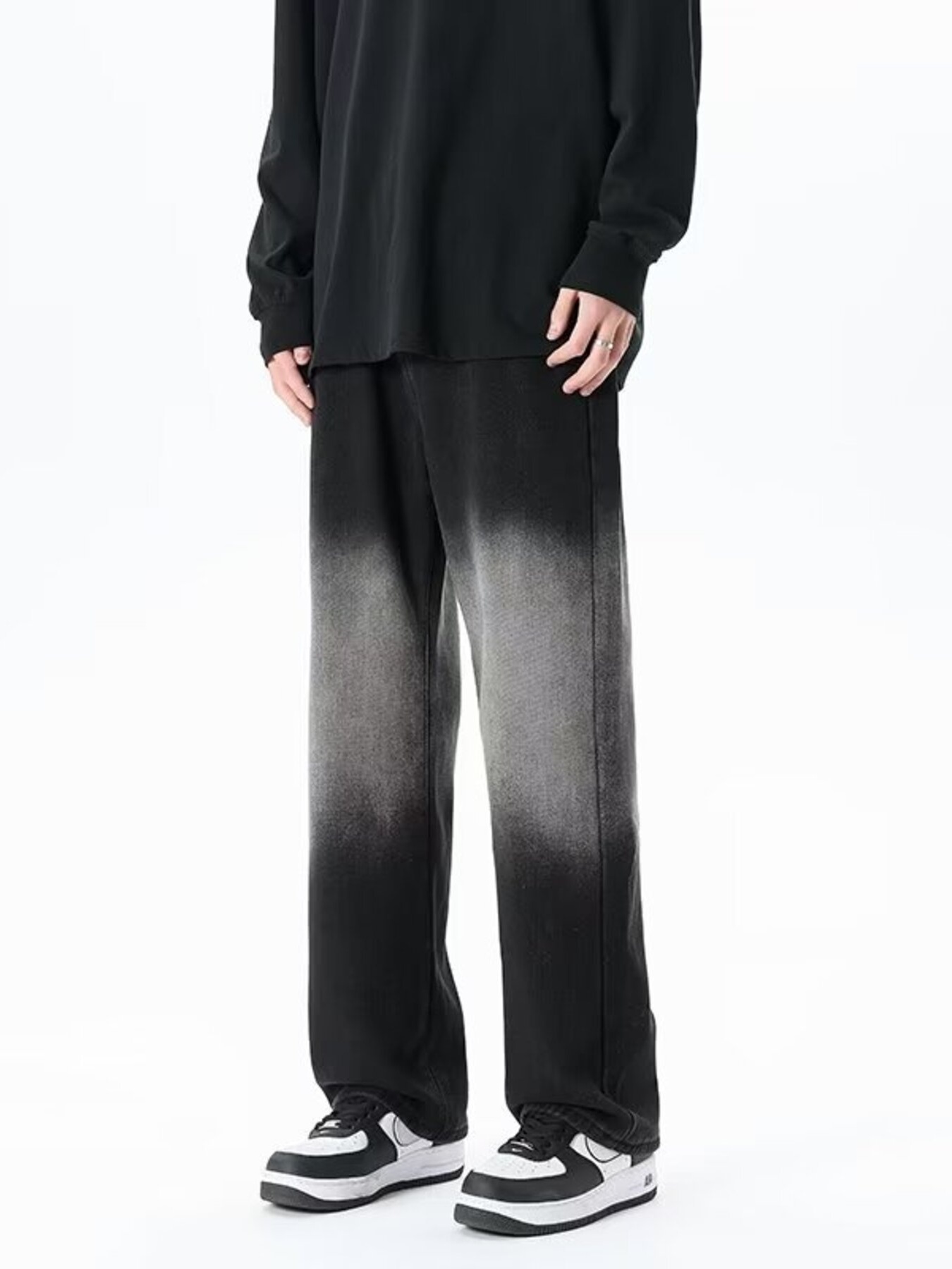 Men's Full Size Loose Fit Jeans Plus Size